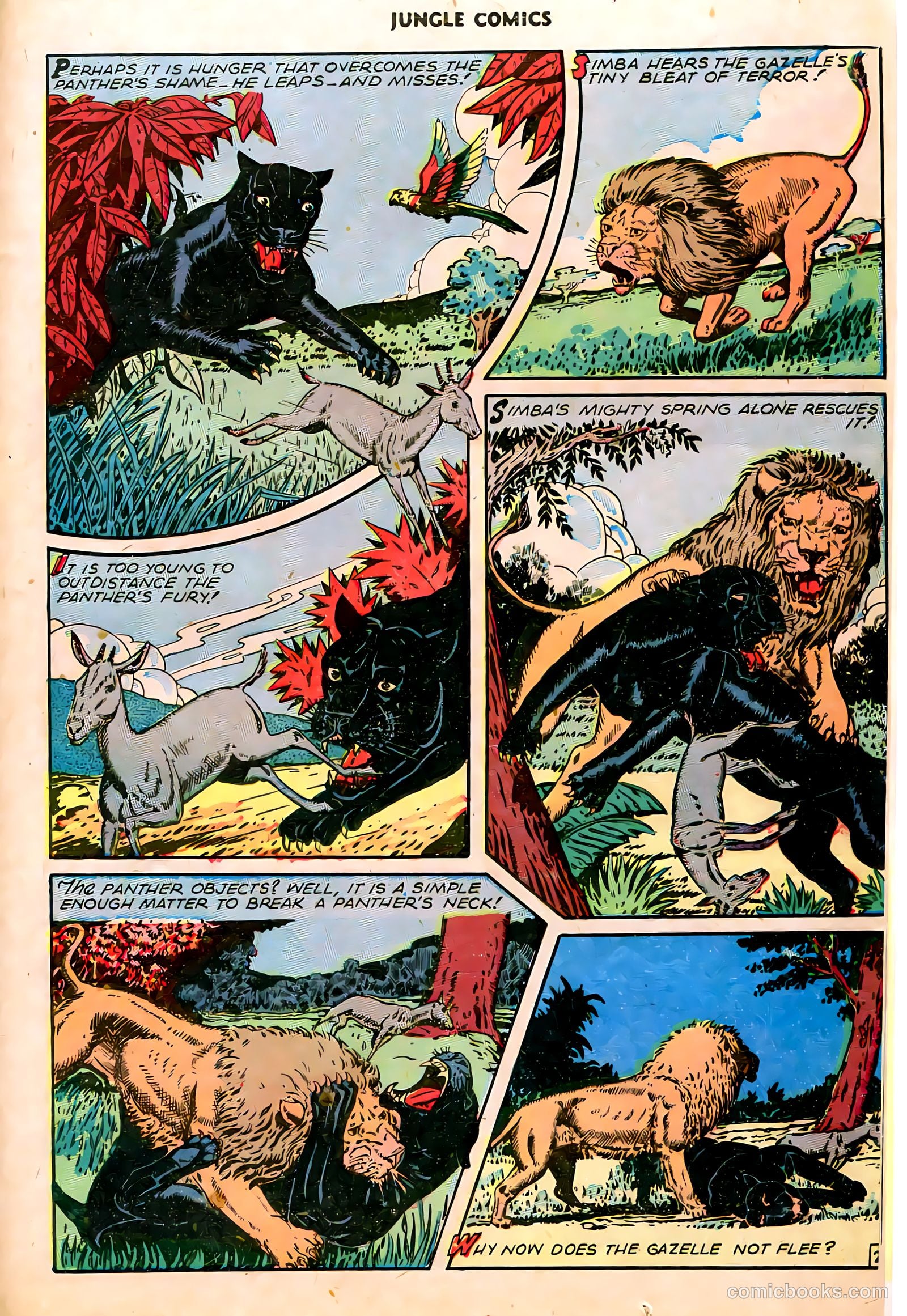 Jungle Comics #68 (1945) — page 23 of 36