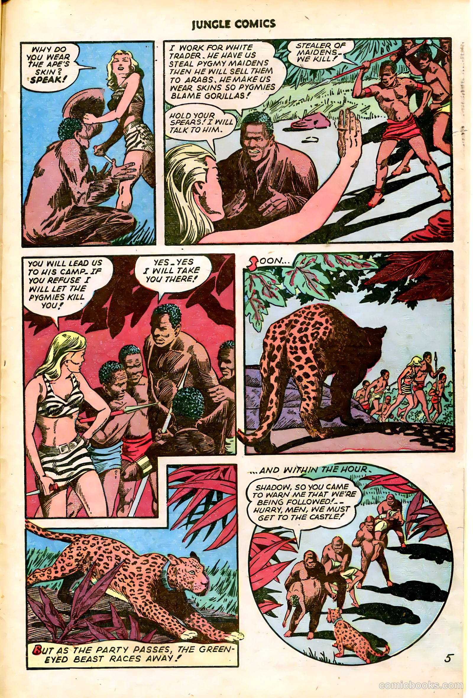 Jungle Comics #68 (1945) — page 31 of 36