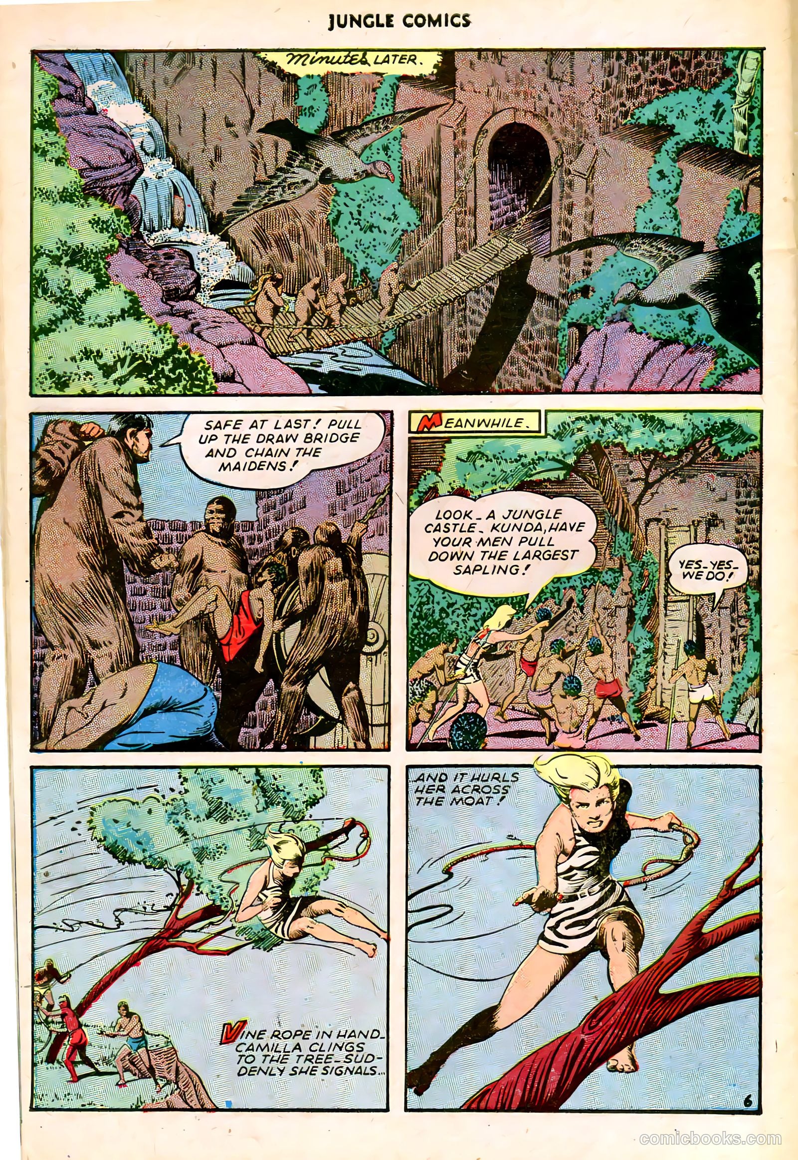 Jungle Comics #68 (1945) — page 32 of 36