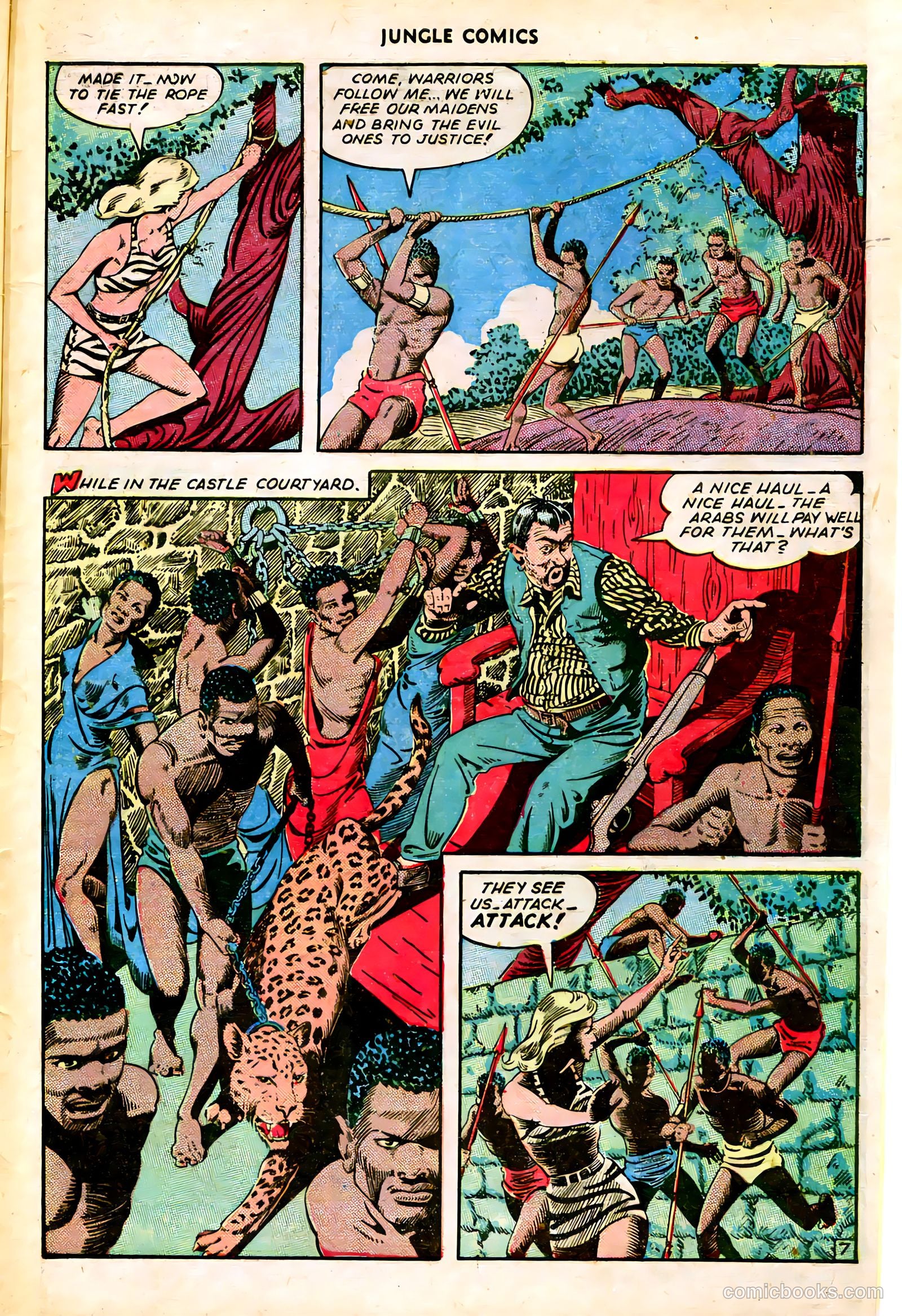 Jungle Comics #68 (1945) — page 33 of 36