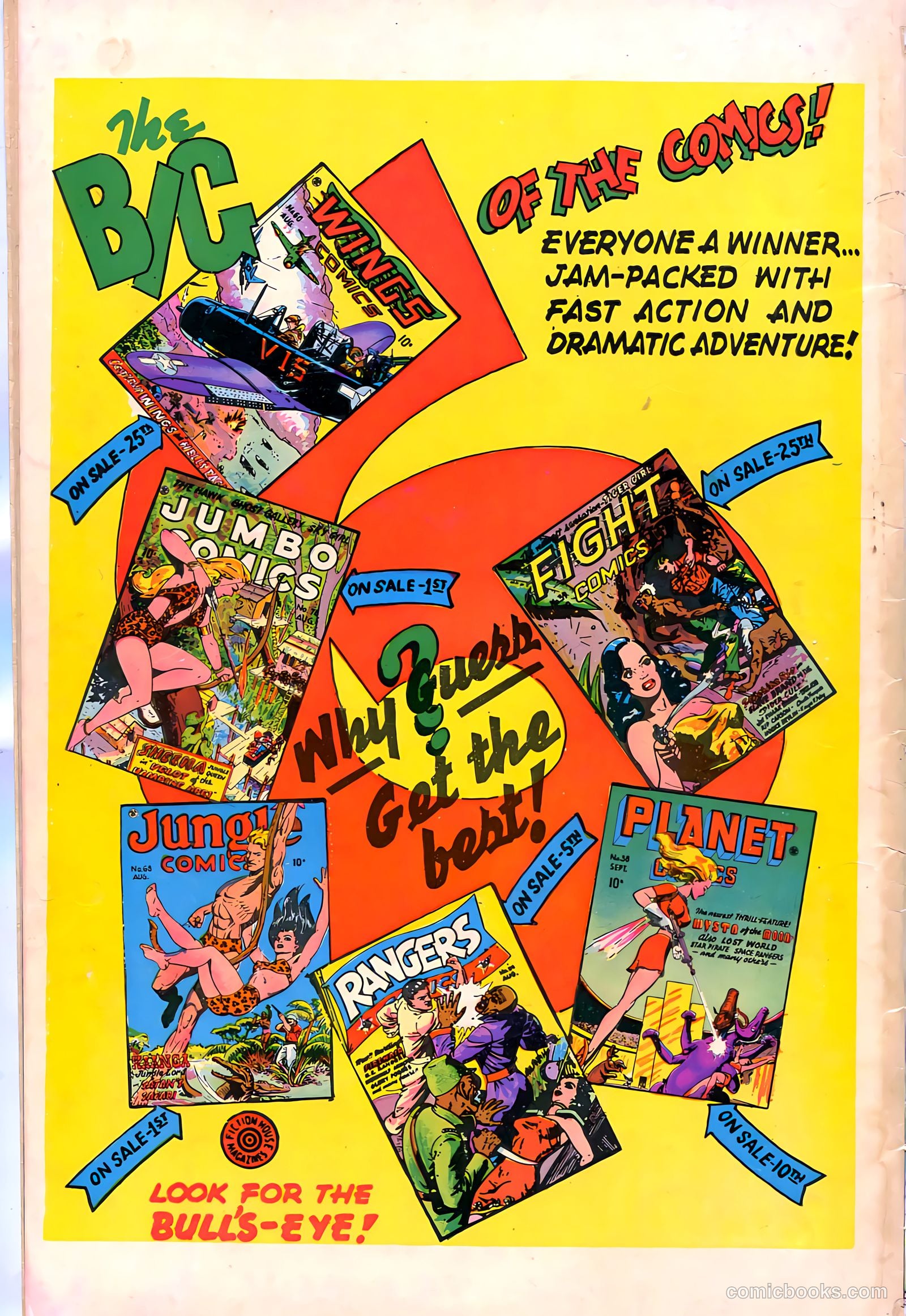 Jungle Comics #68 (1945) — page 36 of 36