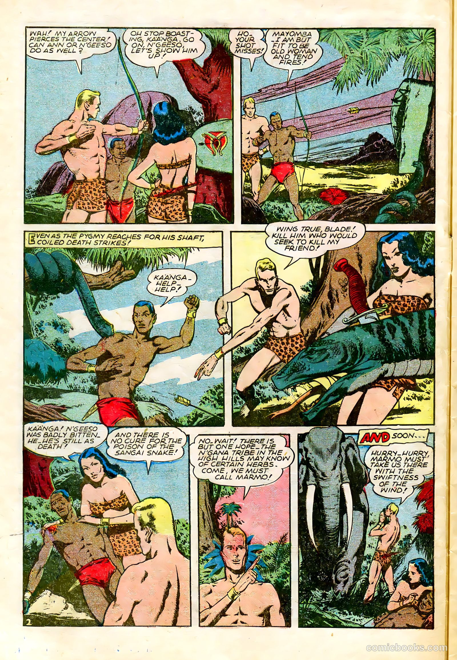 Jungle Comics #69 (1945) — page 4 of 36