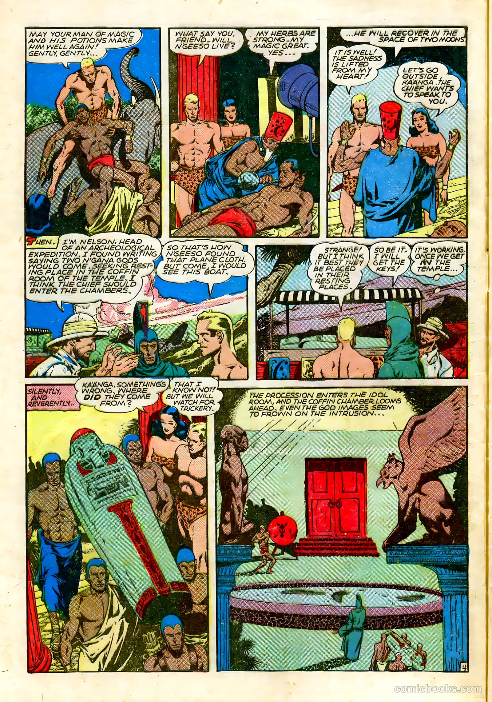 Jungle Comics #69 (1945) — page 6 of 36
