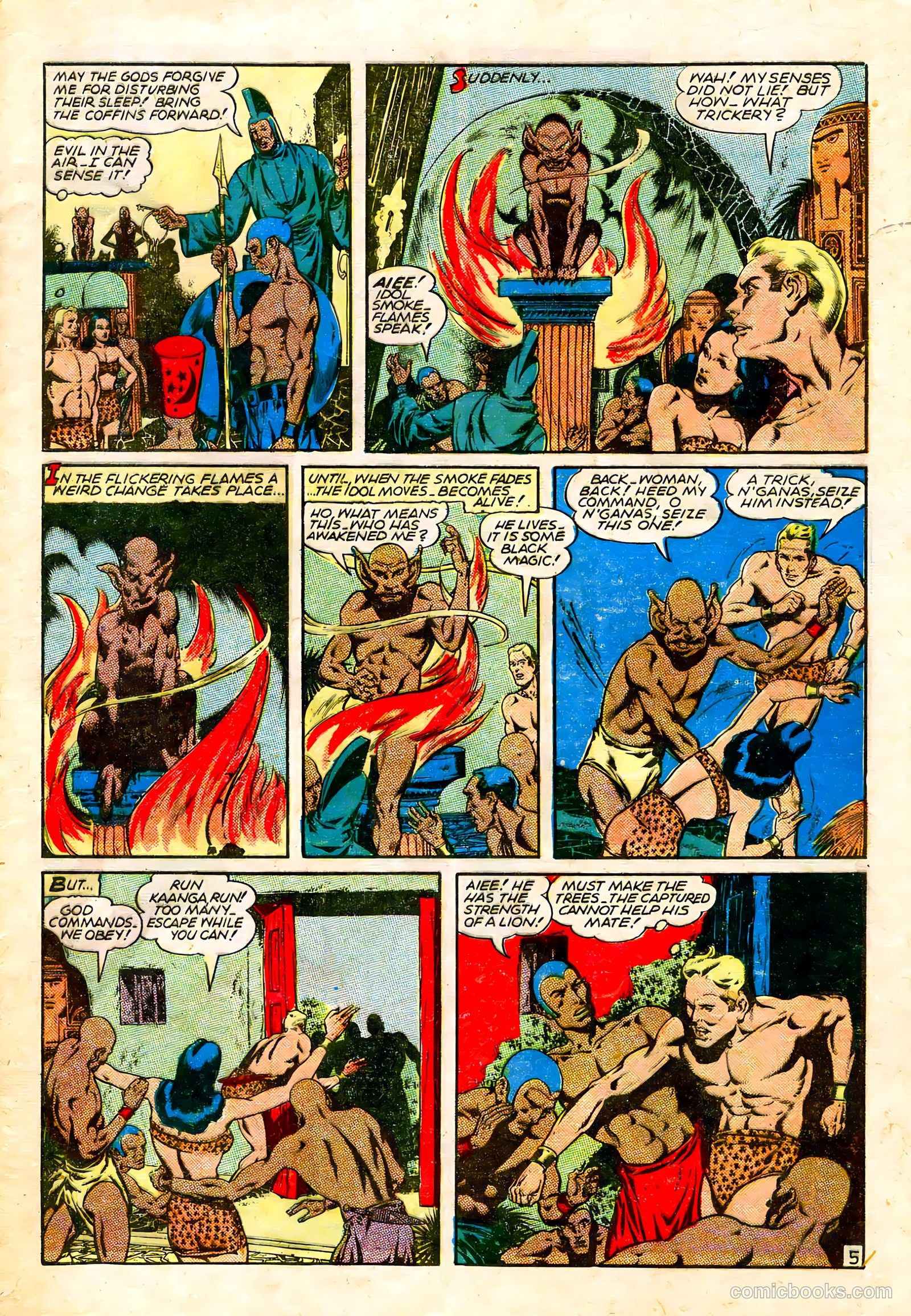 Jungle Comics #69 (1945) — page 7 of 36