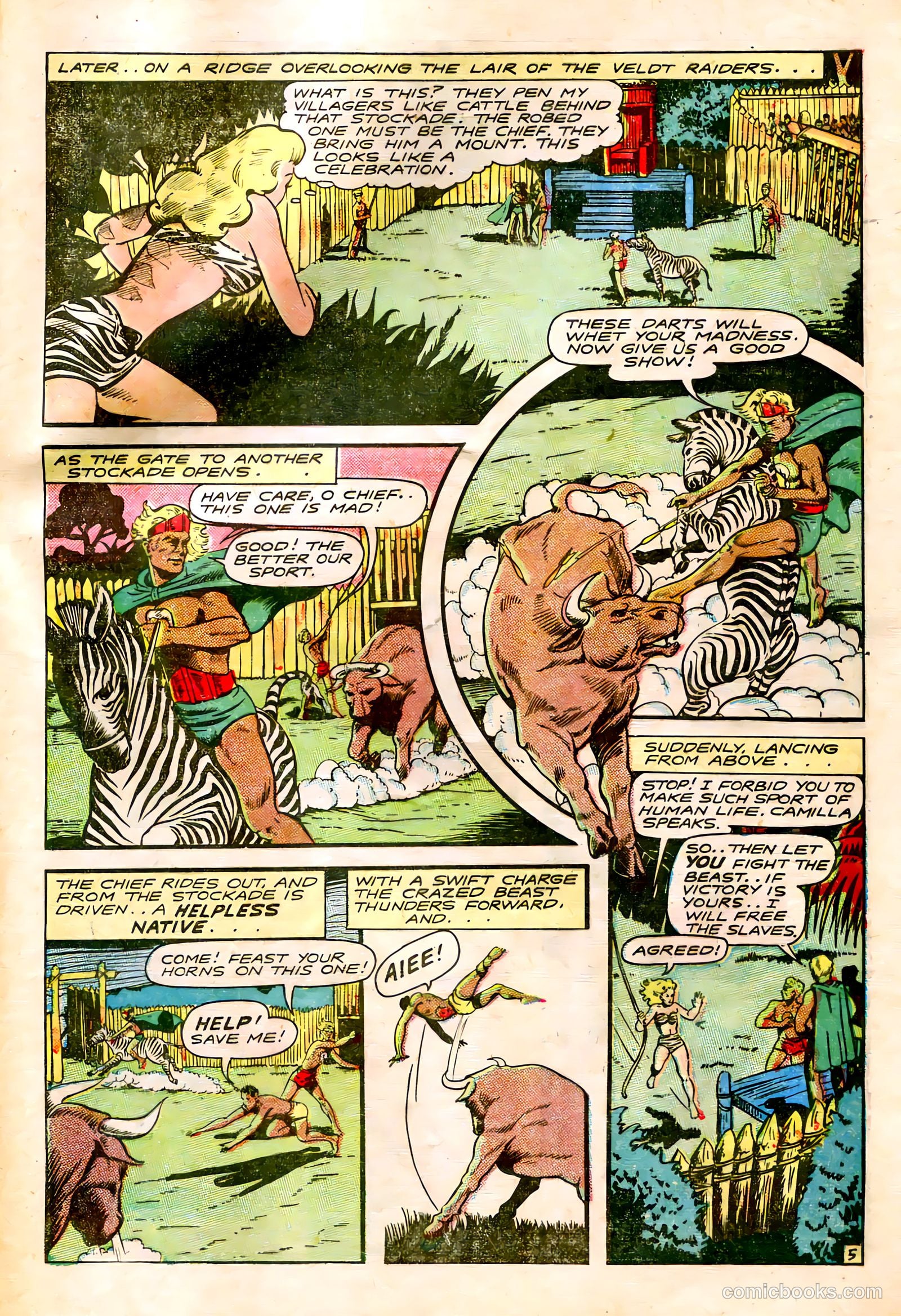 Jungle Comics #69 (1945) — page 33 of 36