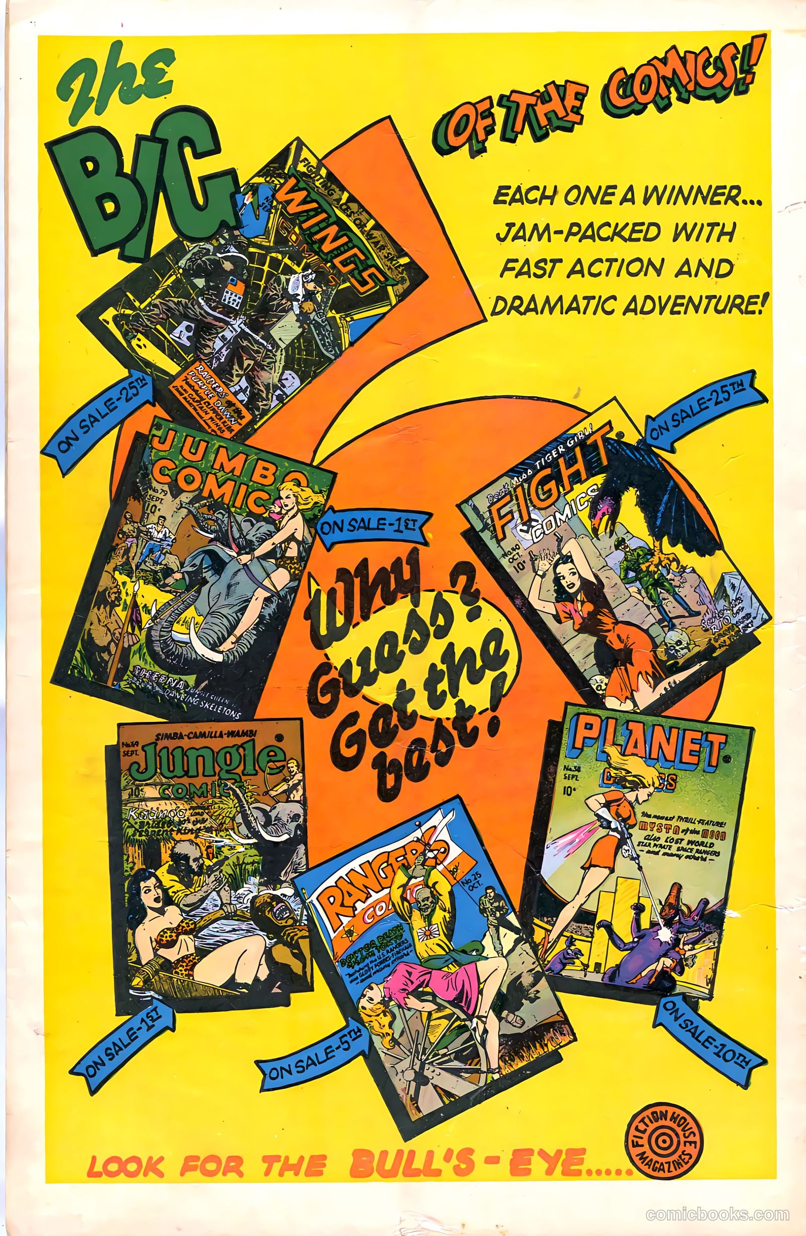 Jungle Comics #69 (1945) — page 36 of 36