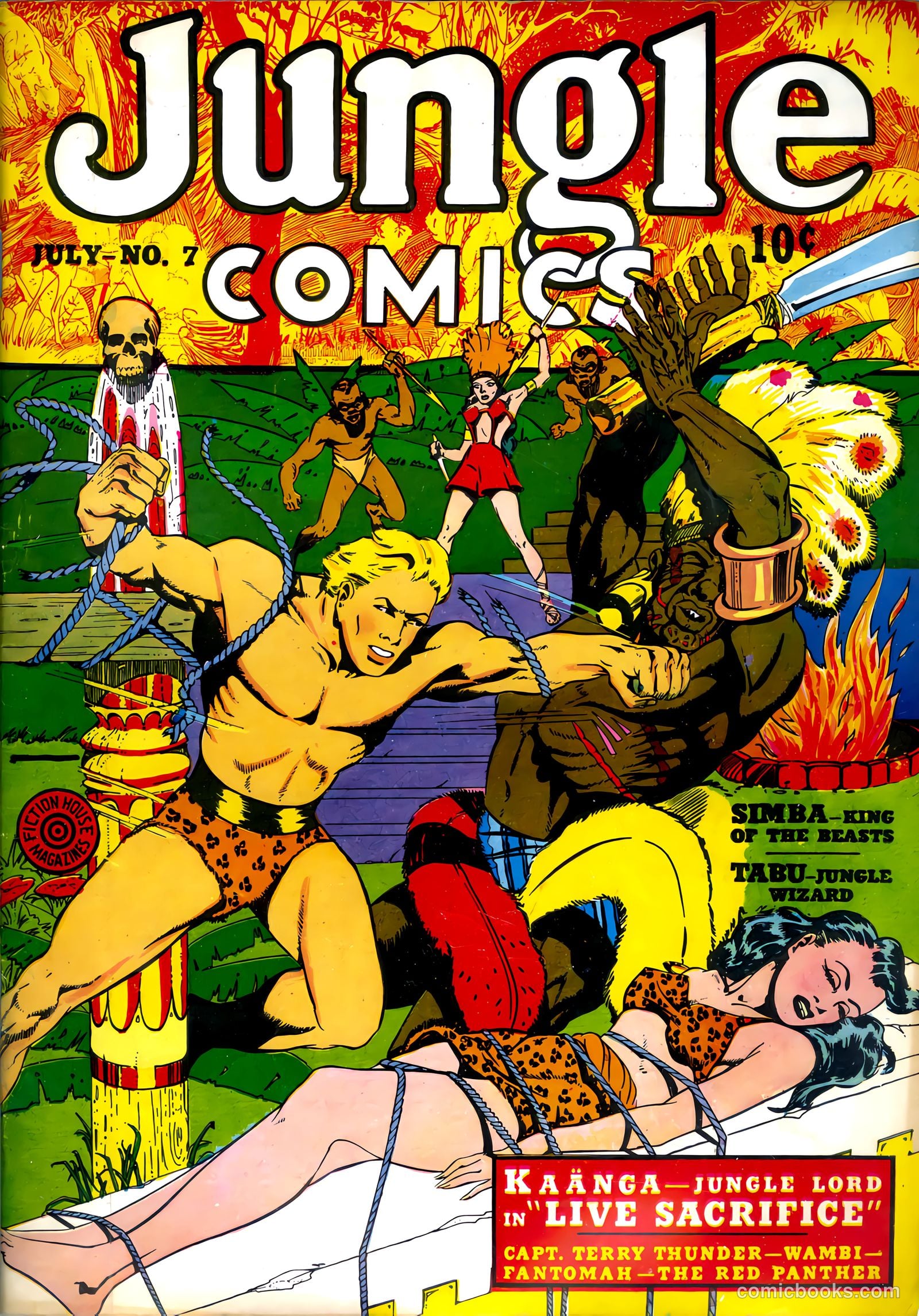 Jungle Comics #7 (1940) — page 2 of 69