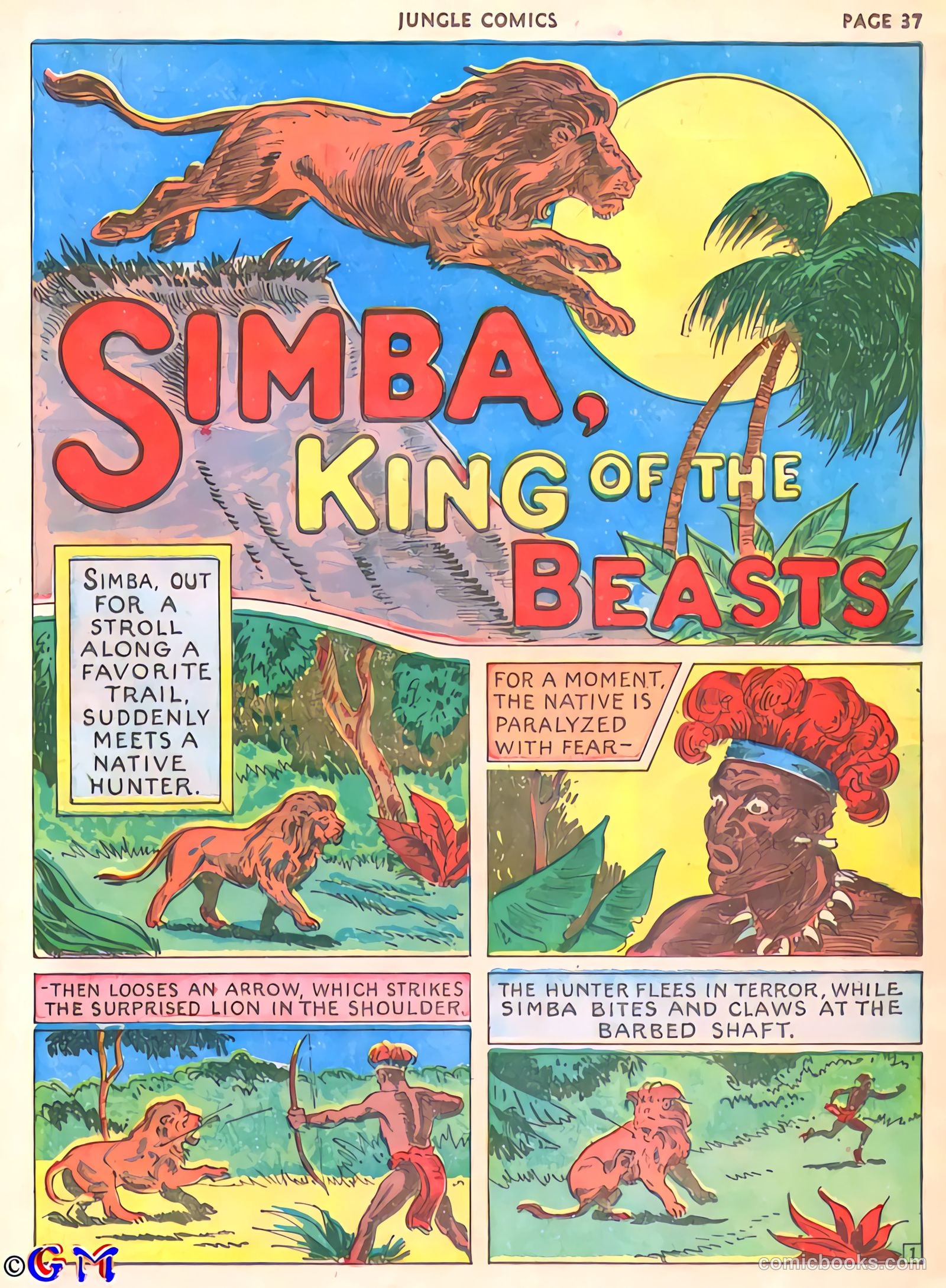 Jungle Comics #7 (1940) — page 40 of 69