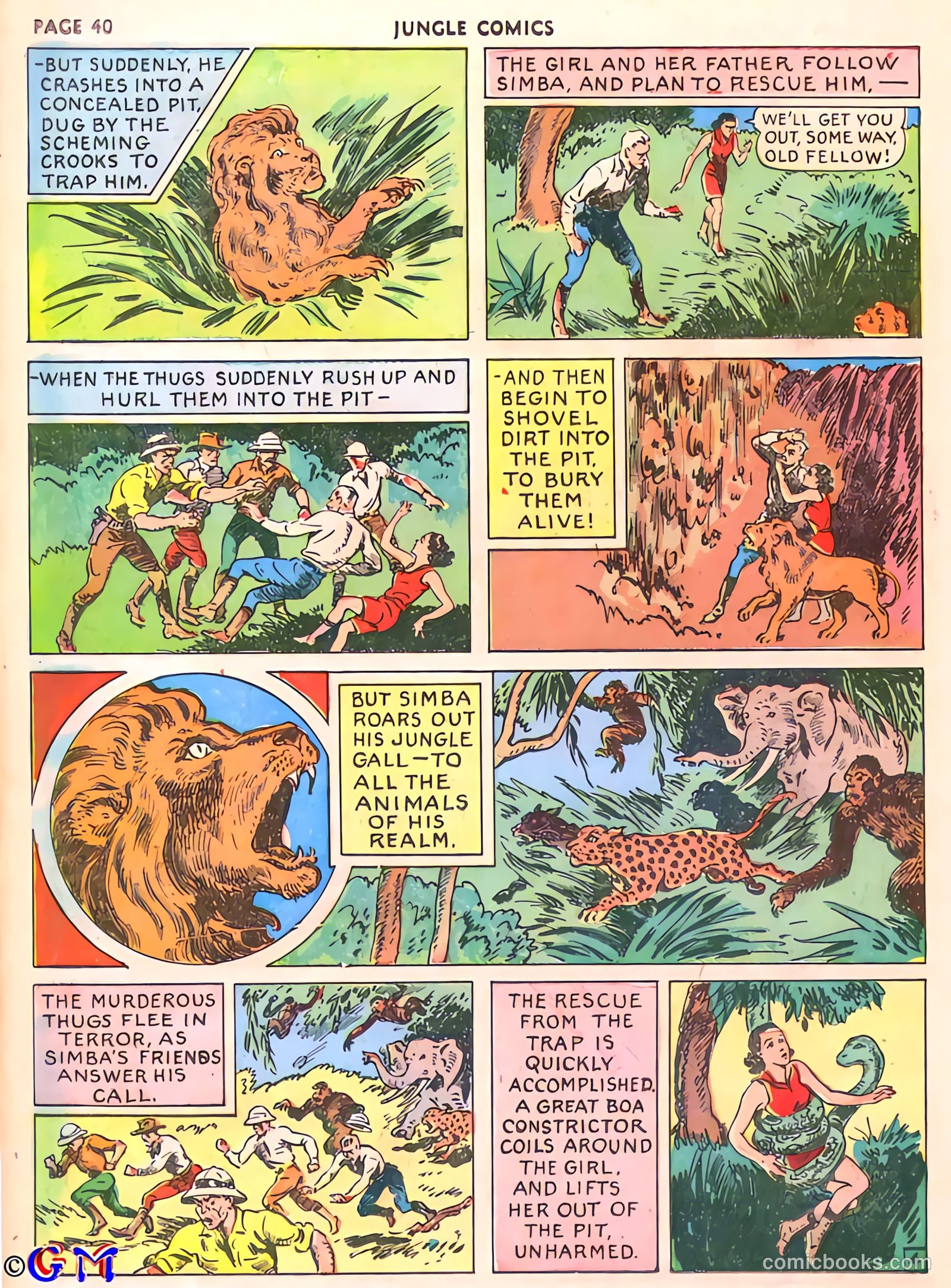 Jungle Comics #7 (1940) — page 43 of 69