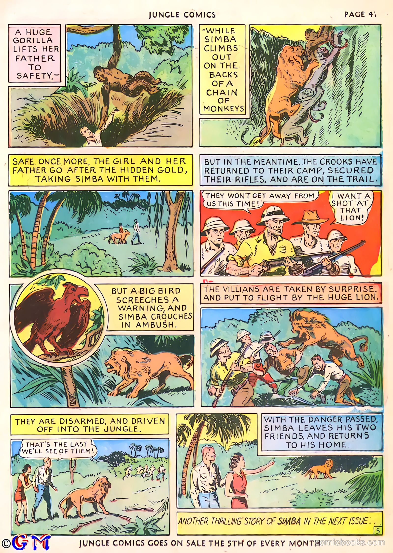 Jungle Comics #7 (1940) — page 44 of 69