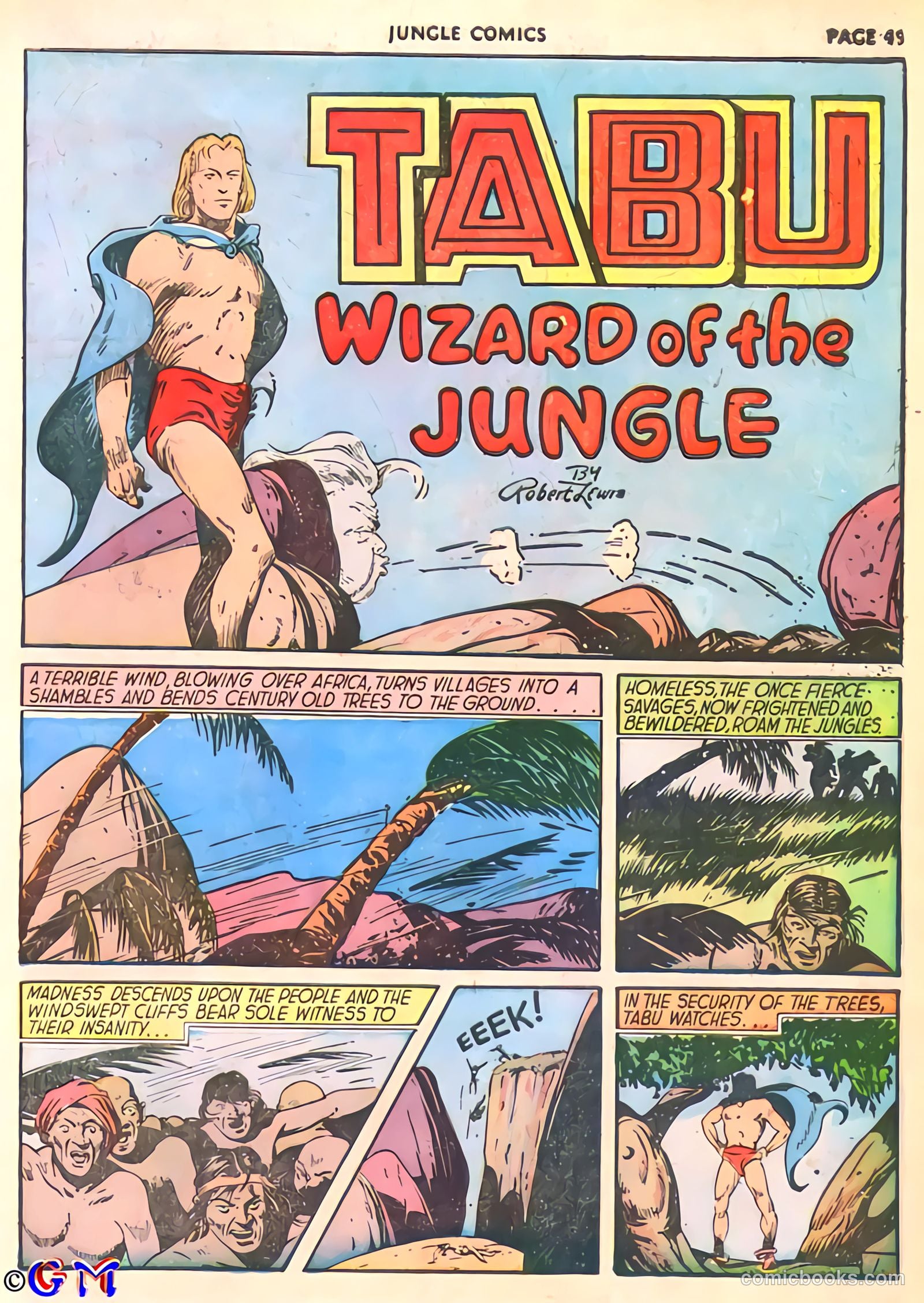 Jungle Comics #7 (1940) — page 52 of 69