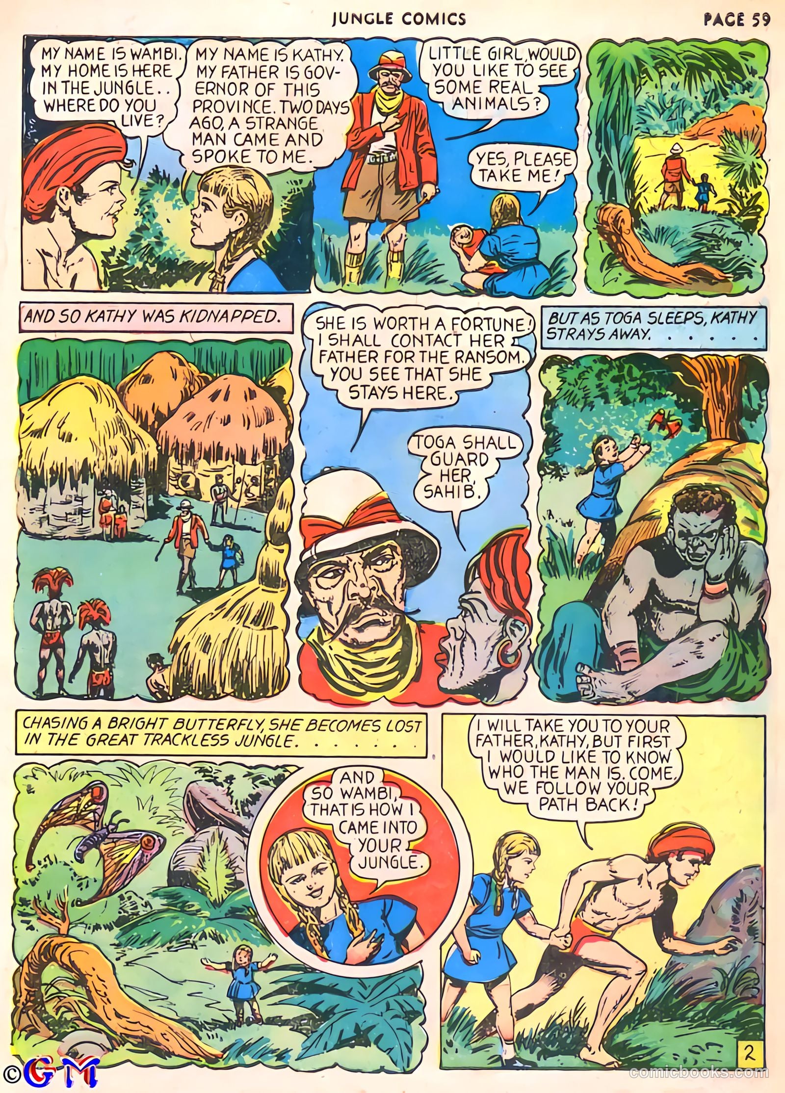 Jungle Comics #7 (1940) — page 62 of 69