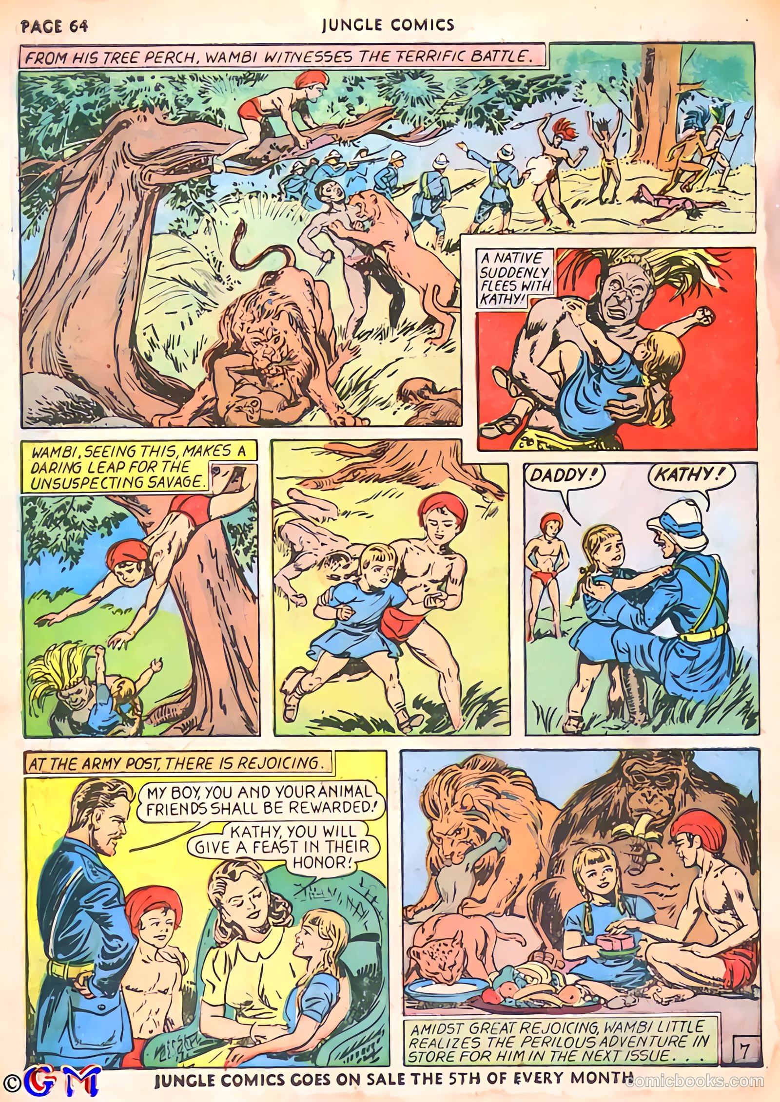 Jungle Comics #7 (1940) — page 67 of 69