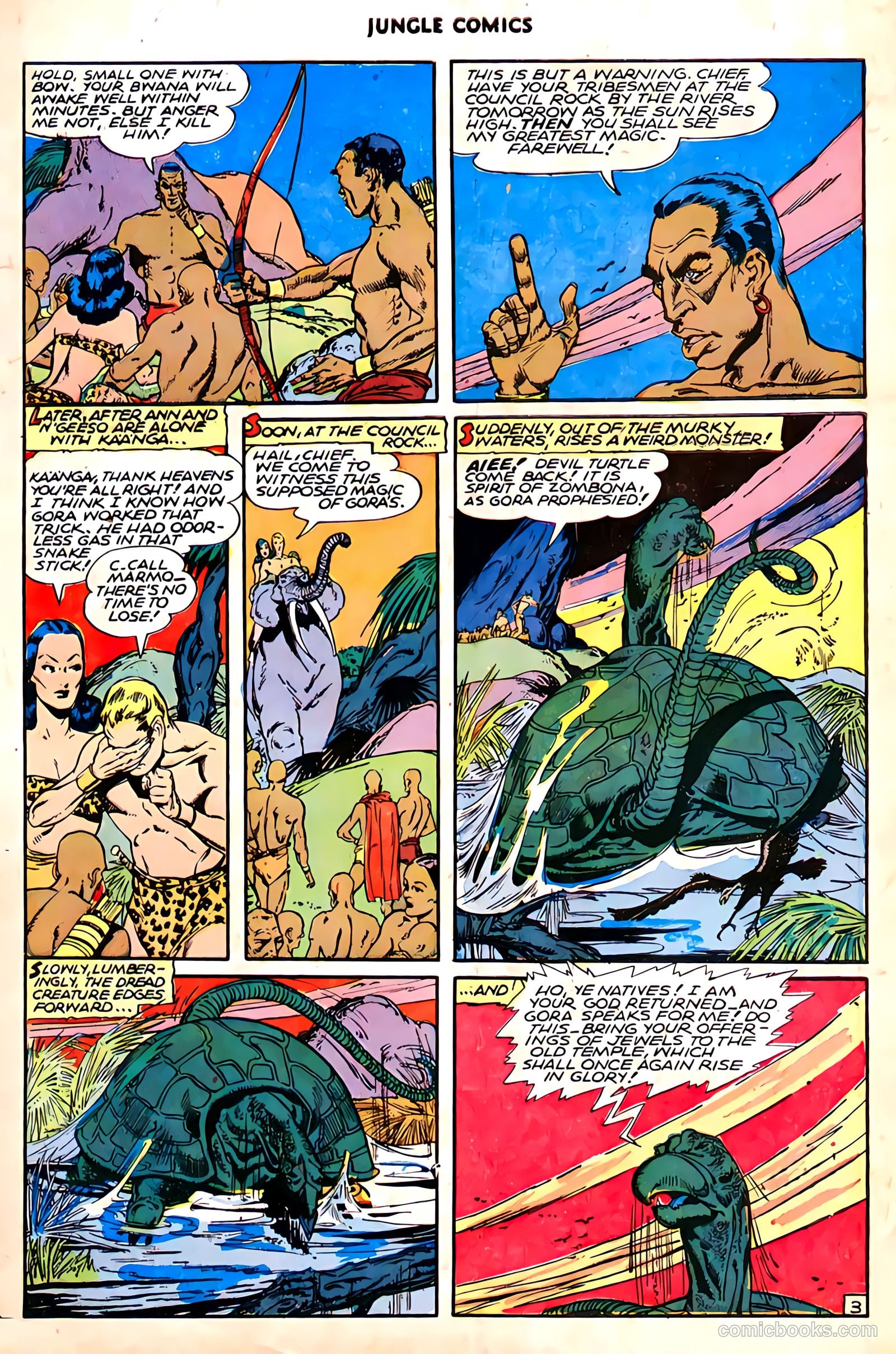 Jungle Comics #70 (1945) — page 5 of 36