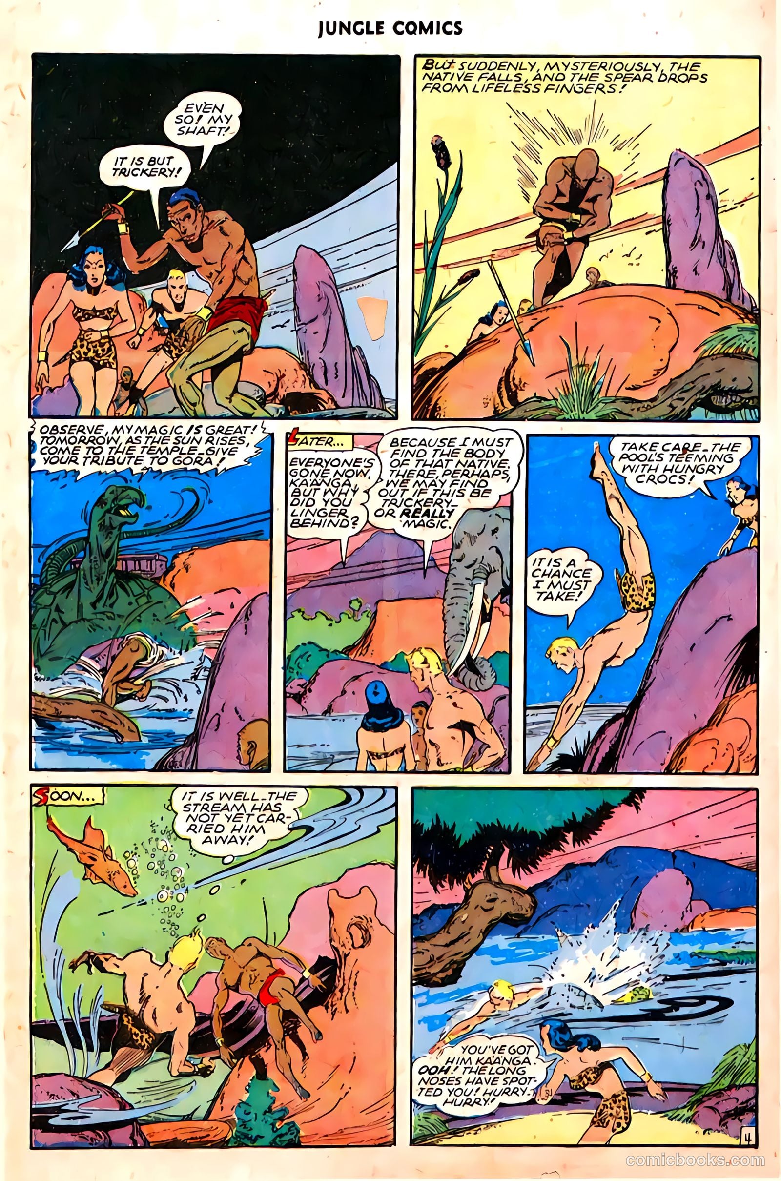 Jungle Comics #70 (1945) — page 6 of 36