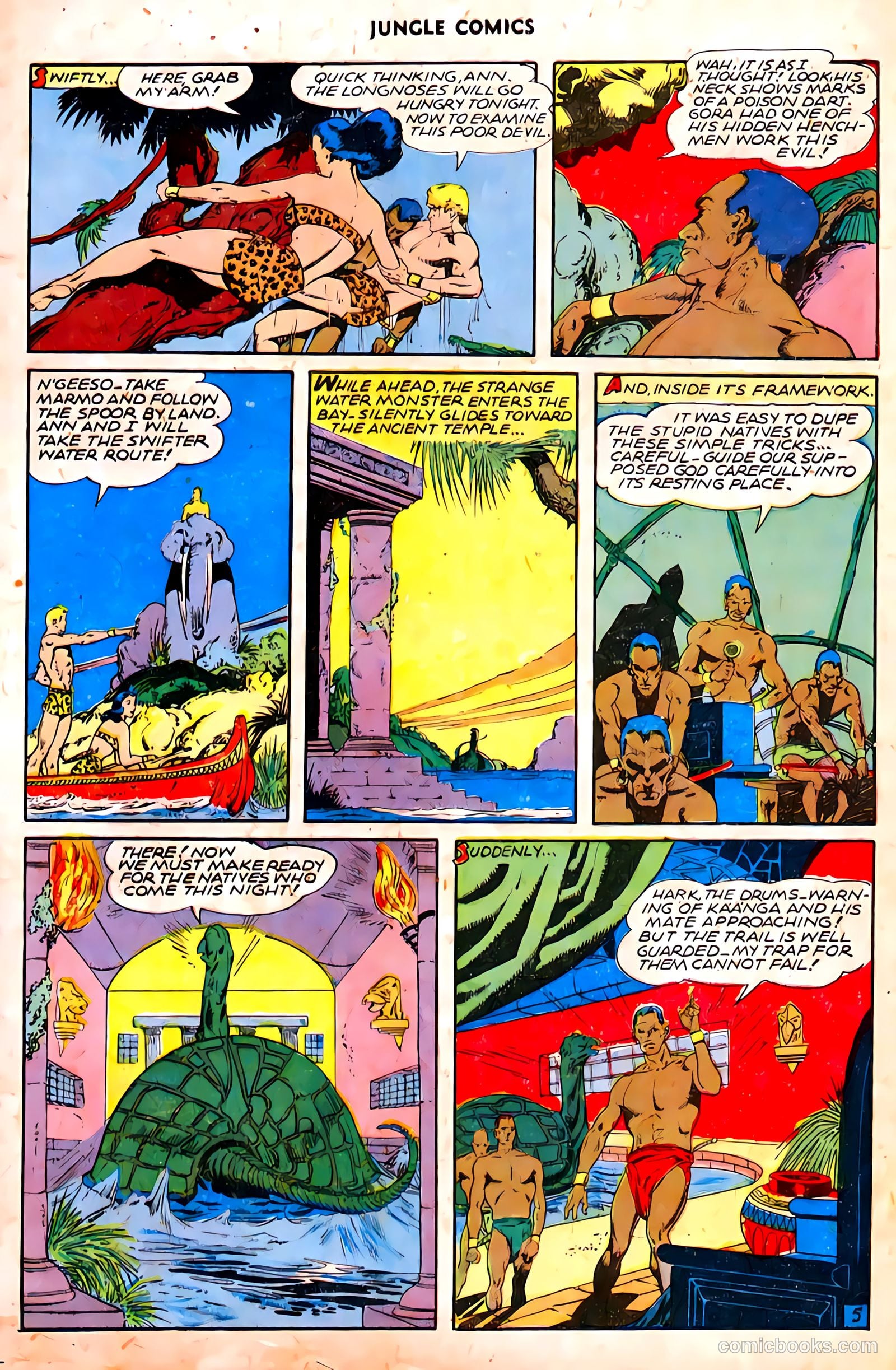 Jungle Comics #70 (1945) — page 7 of 36