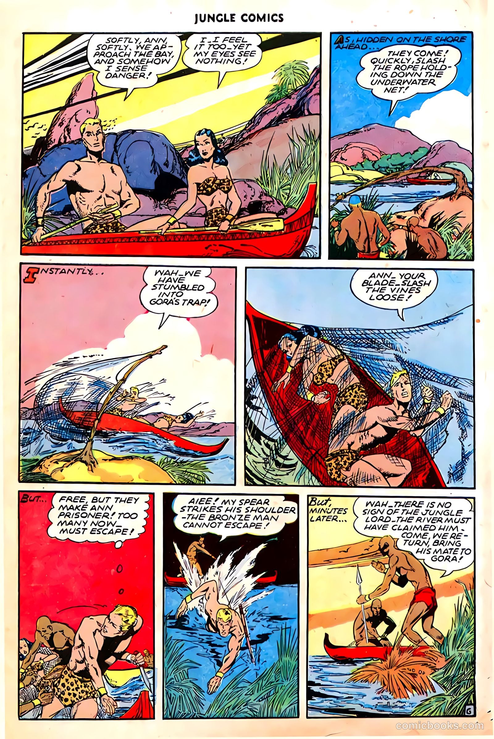 Jungle Comics #70 (1945) — page 8 of 36