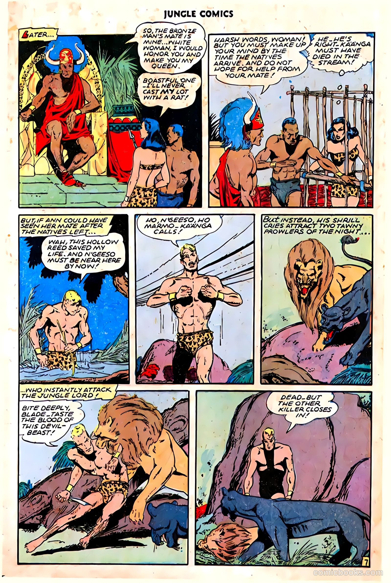 Jungle Comics #70 (1945) — page 9 of 36