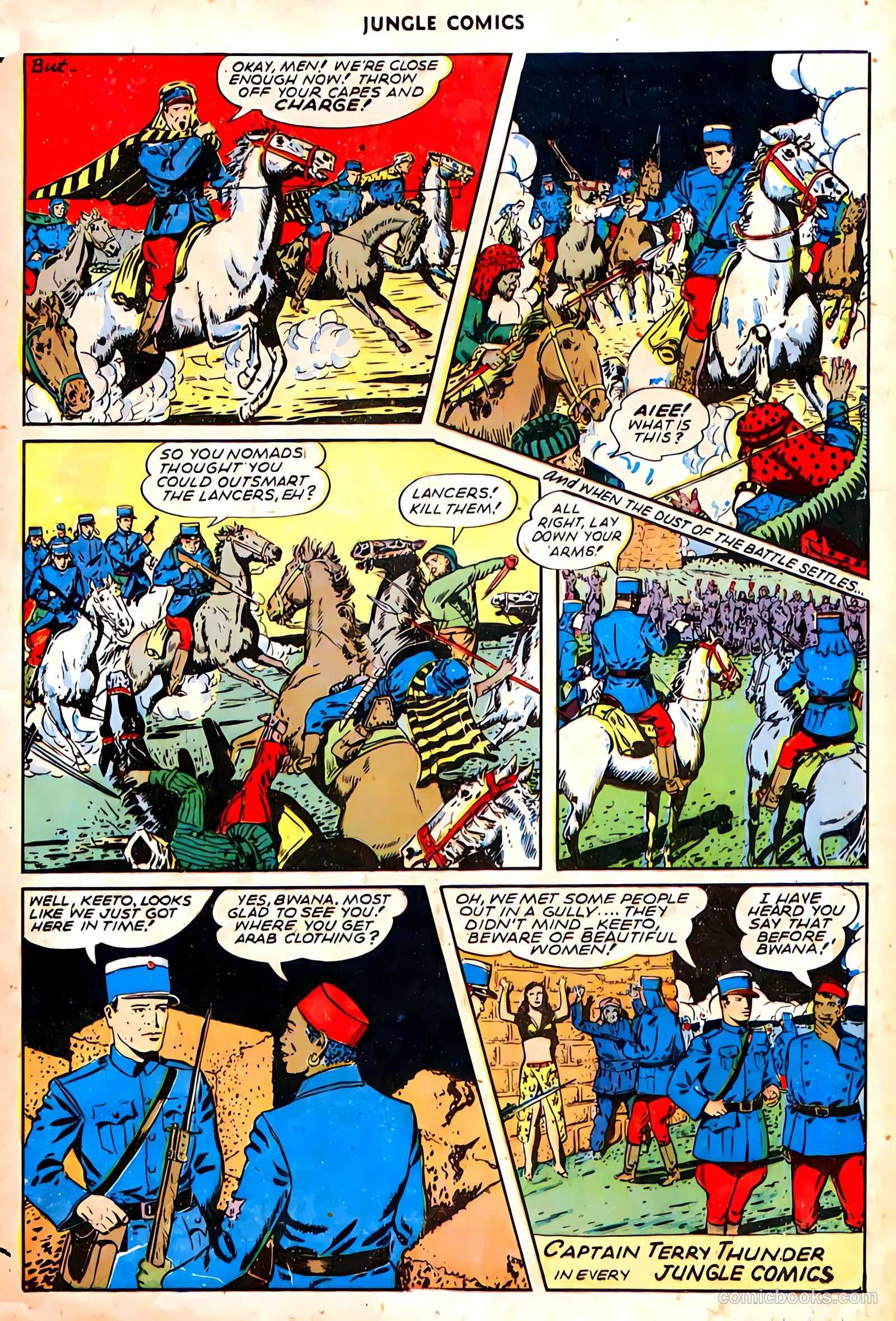 Jungle Comics #70 (1945) — page 23 of 36