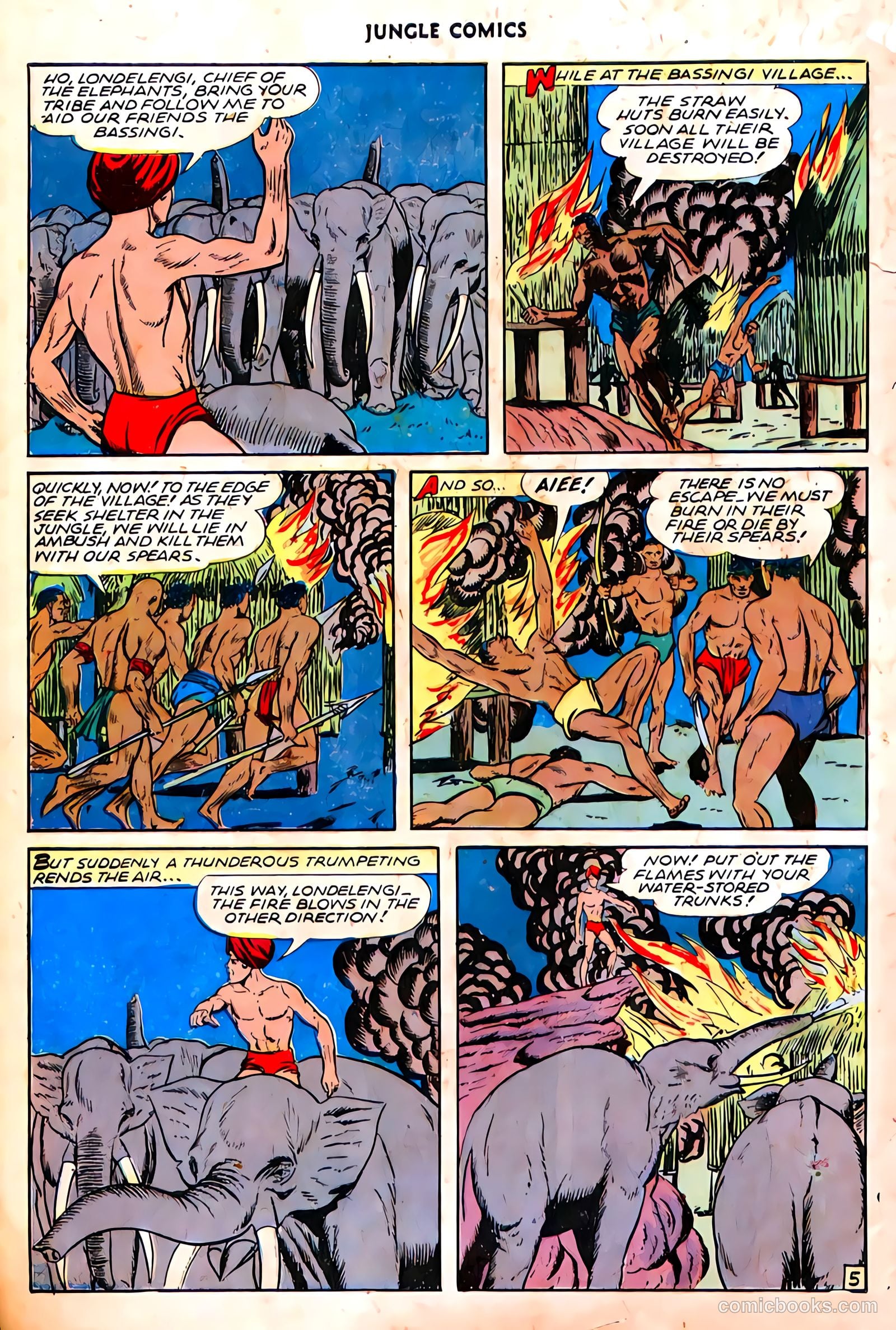 Jungle Comics #70 (1945) — page 28 of 36