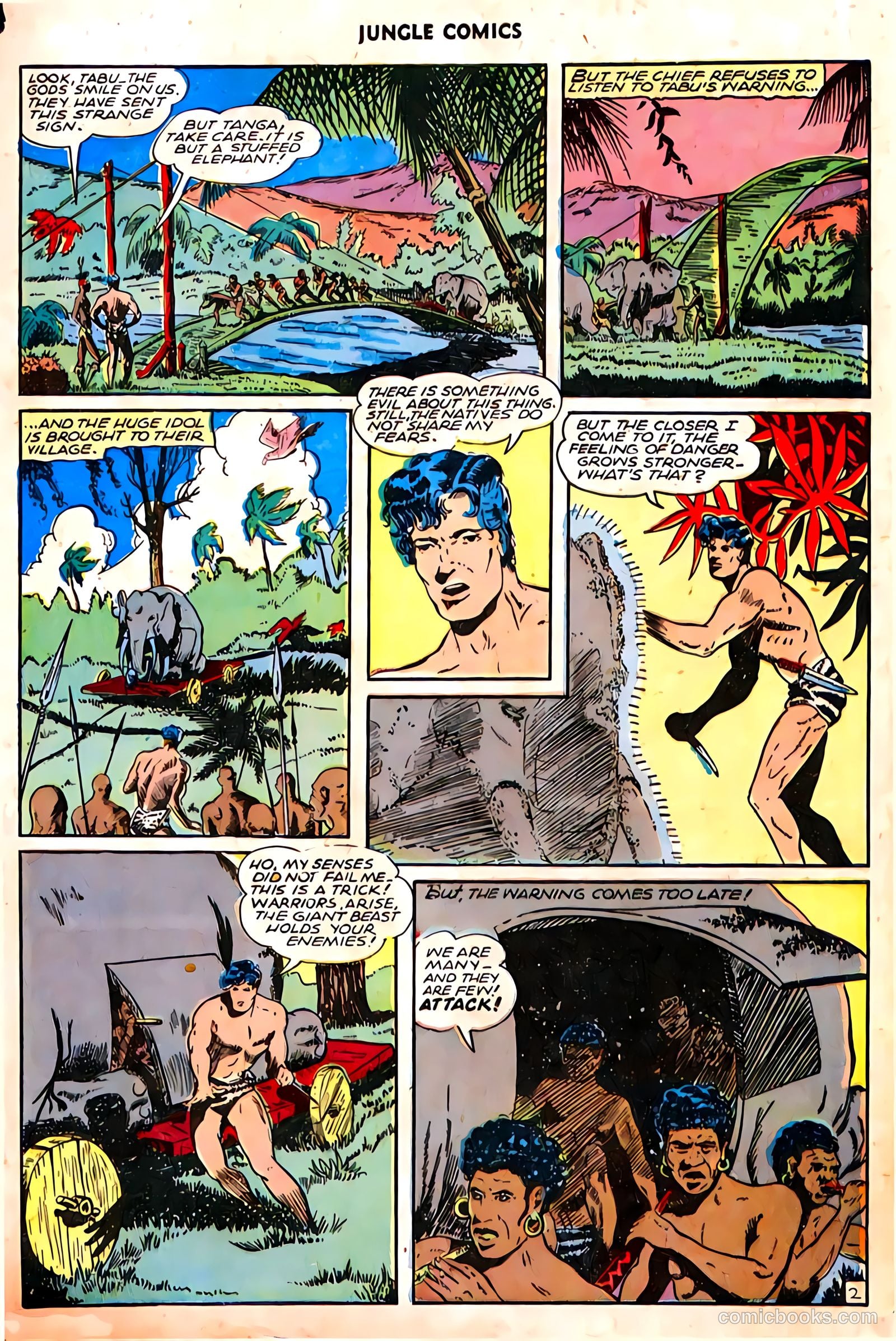 Jungle Comics #70 (1945) — page 31 of 36
