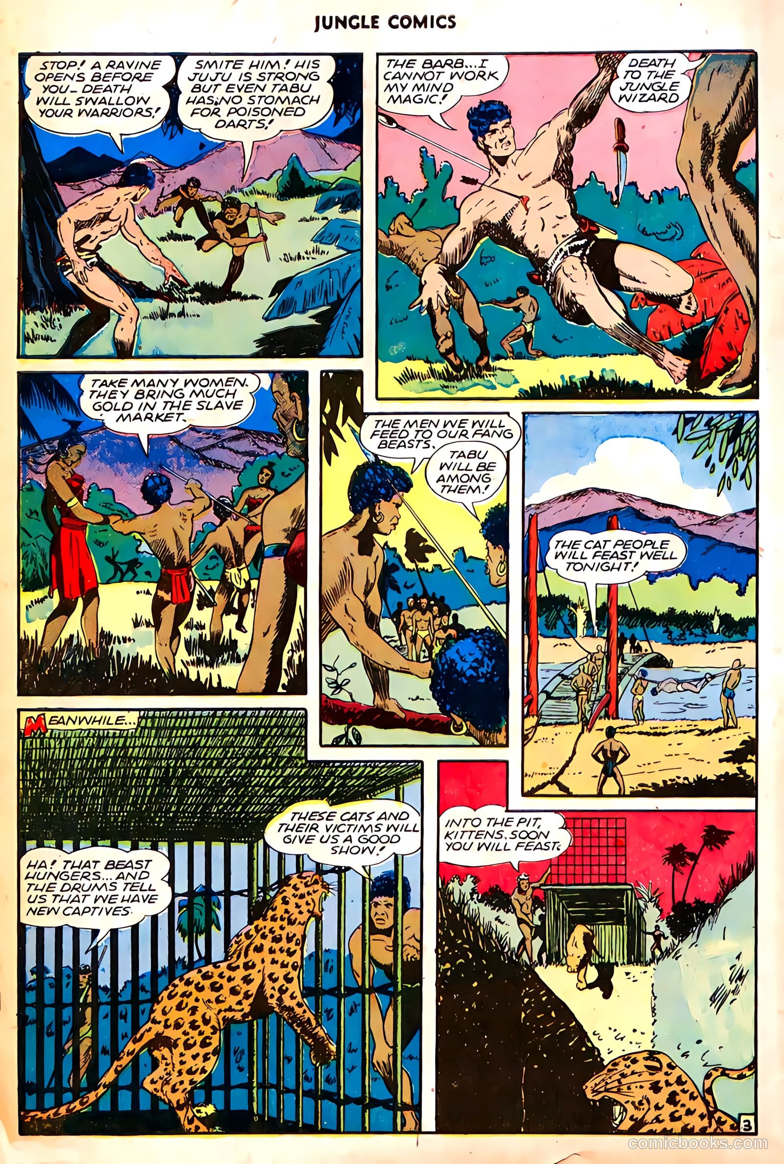 Jungle Comics #70 (1945) — page 32 of 36