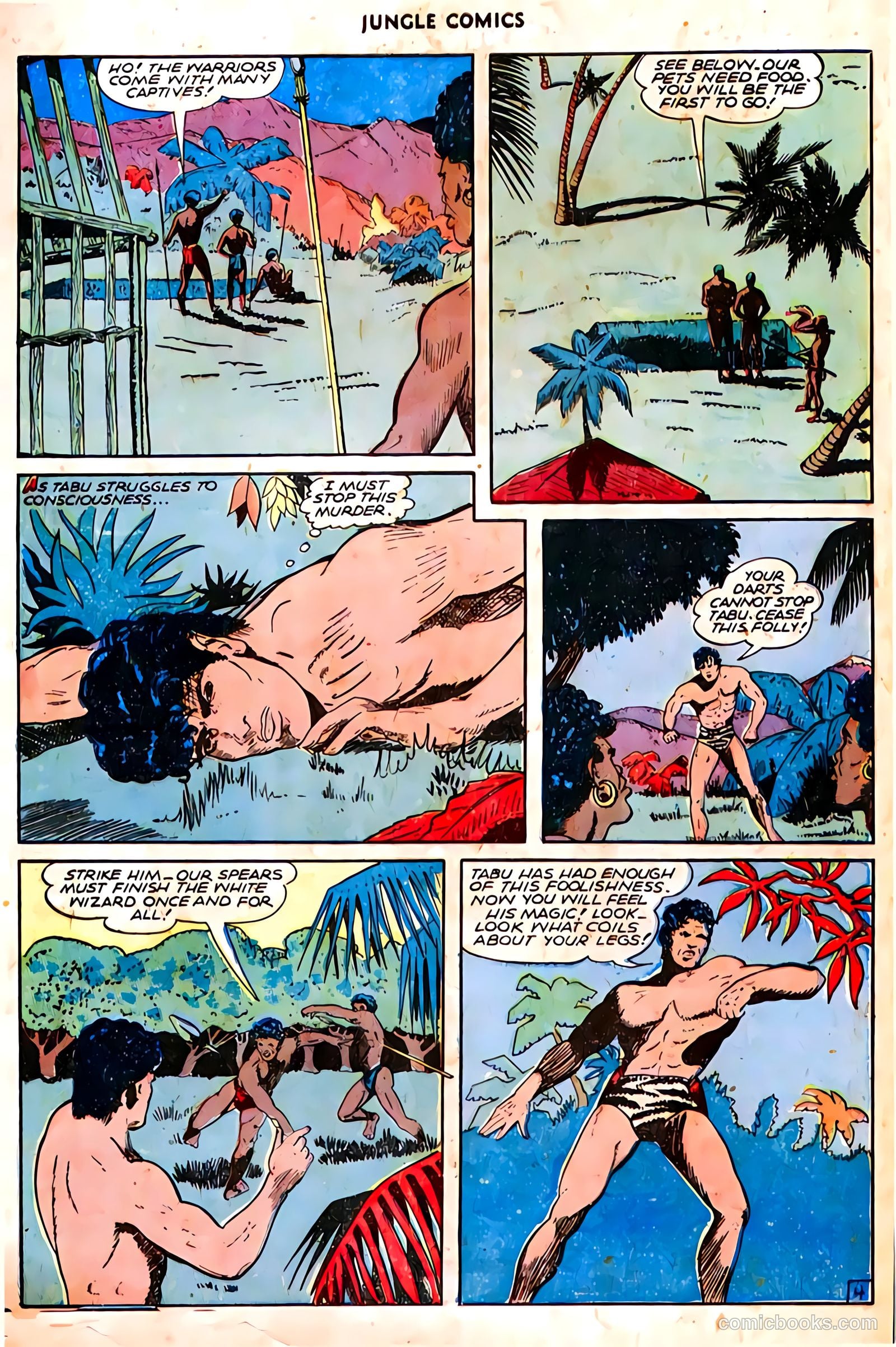 Jungle Comics #70 (1945) — page 33 of 36