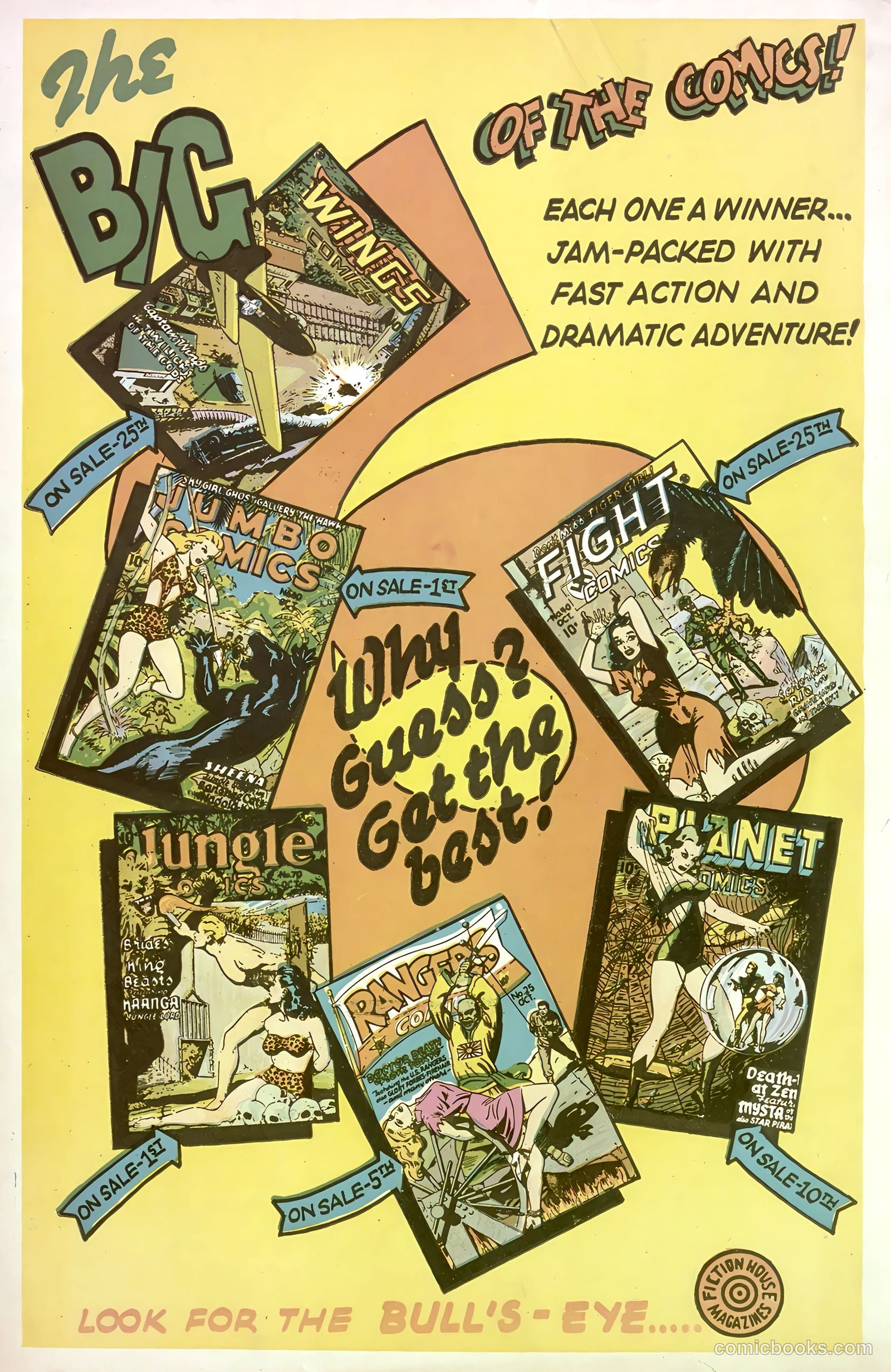 Jungle Comics #70 (1945) — page 36 of 36