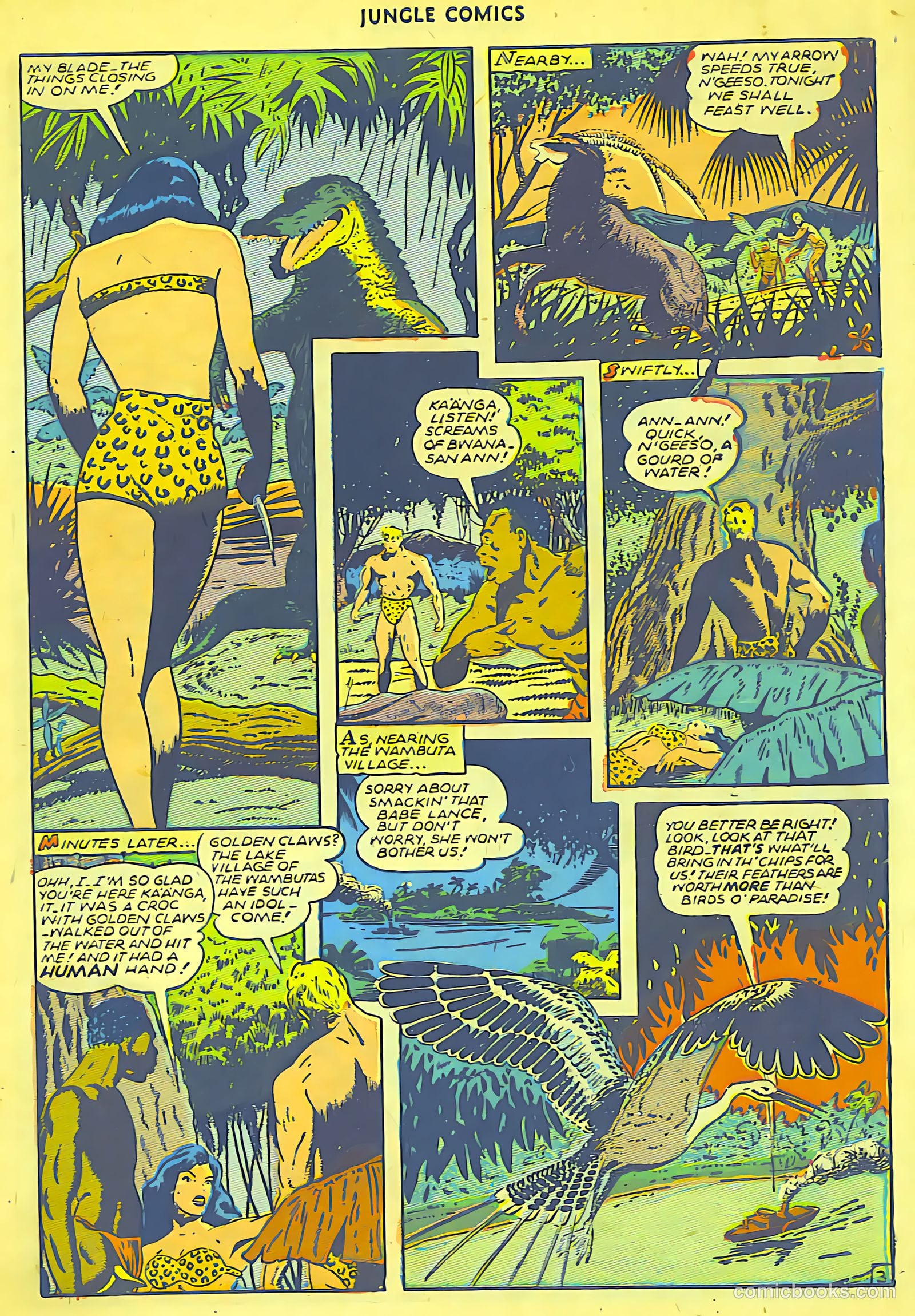 Jungle Comics #71 (1945) — page 5 of 36