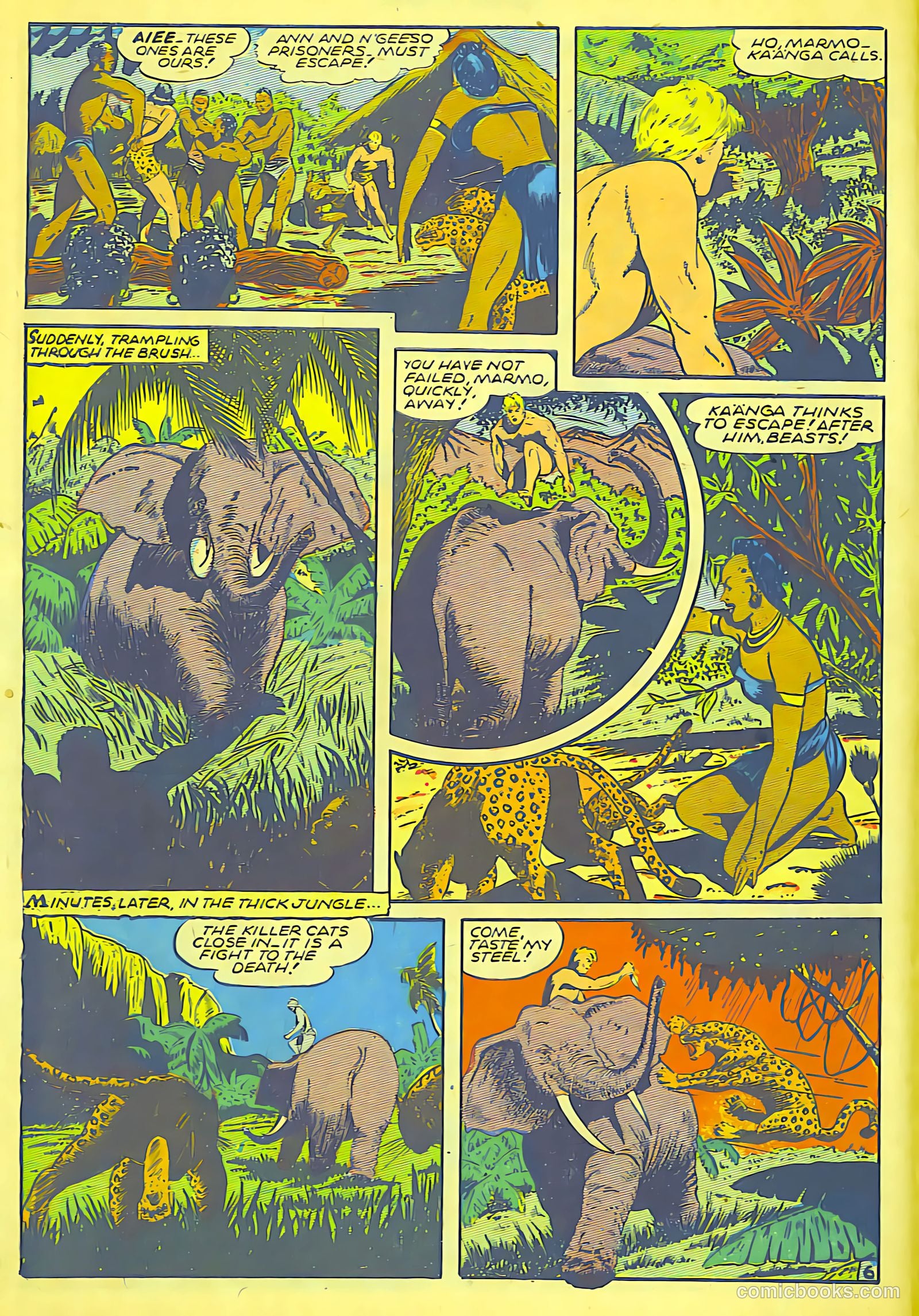 Jungle Comics #71 (1945) — page 8 of 36
