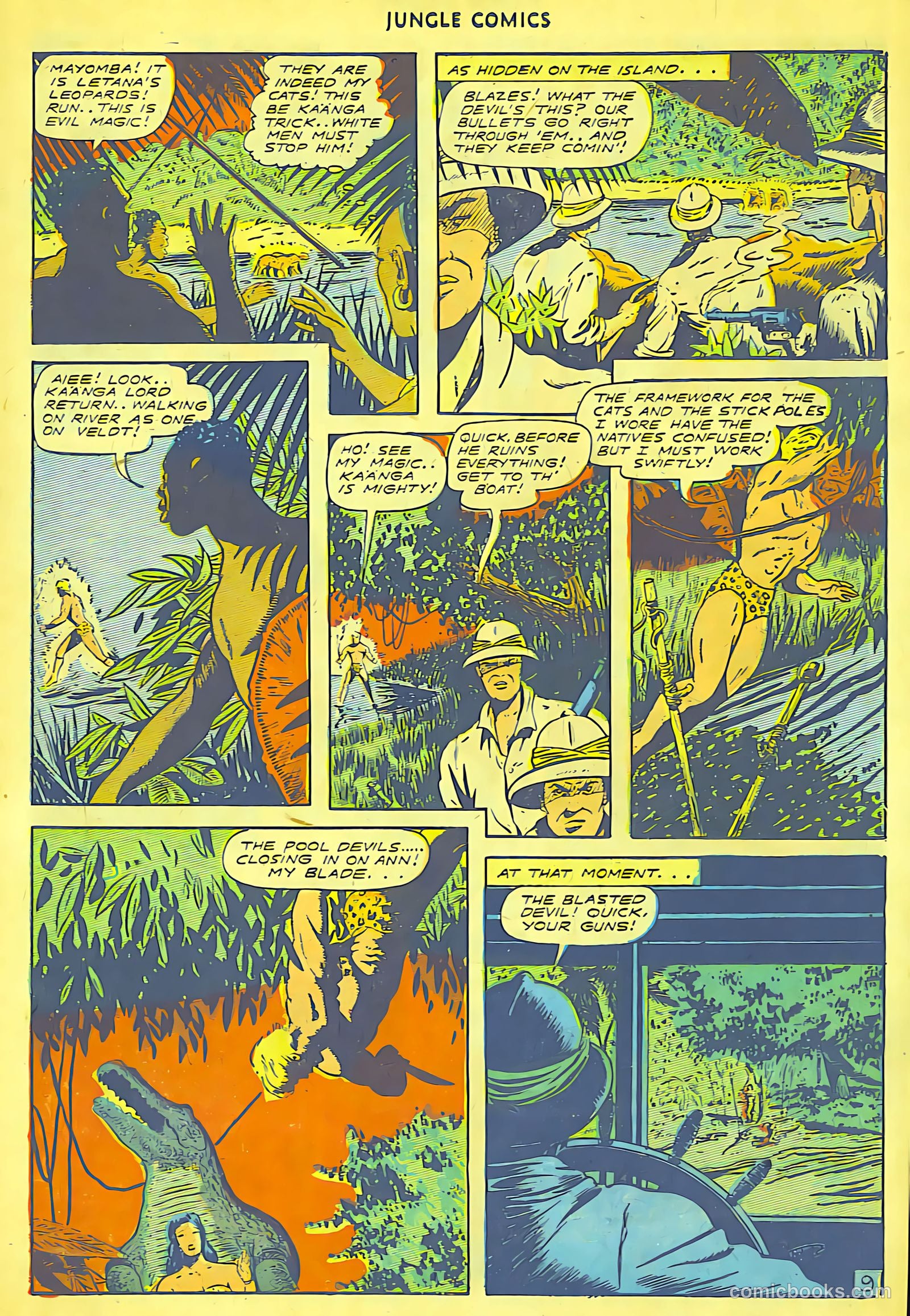 Jungle Comics #71 (1945) — page 11 of 36