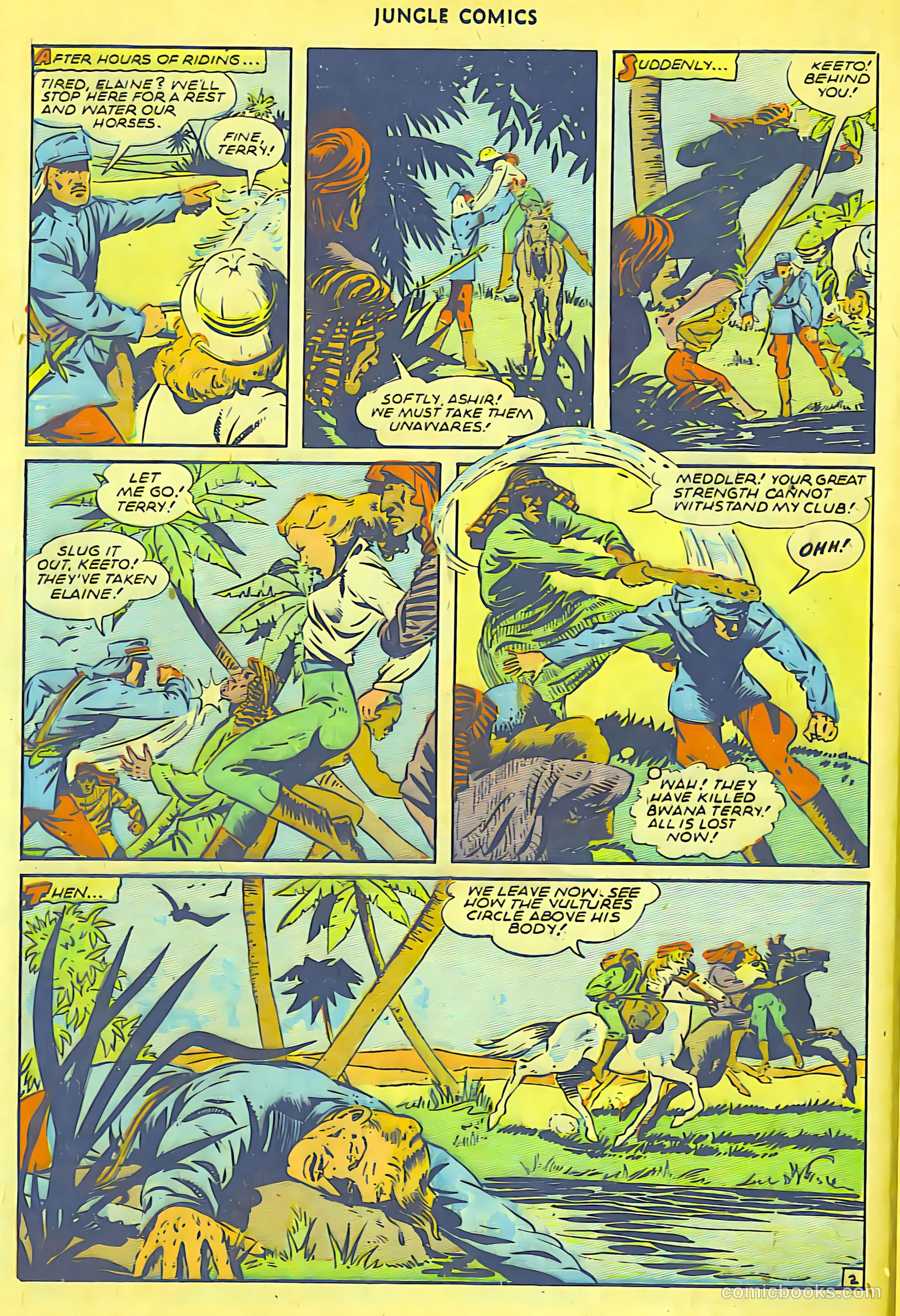 Jungle Comics #71 (1945) — page 14 of 36