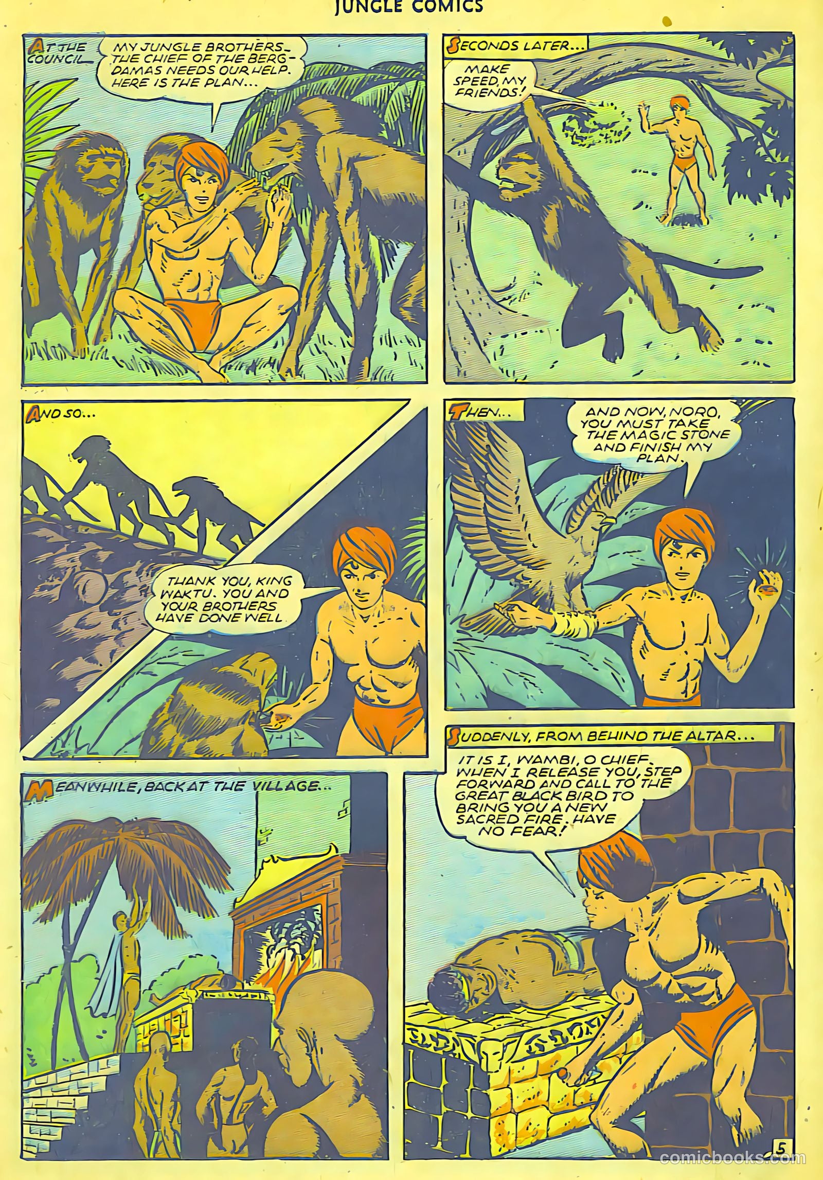 Jungle Comics #71 (1945) — page 22 of 36