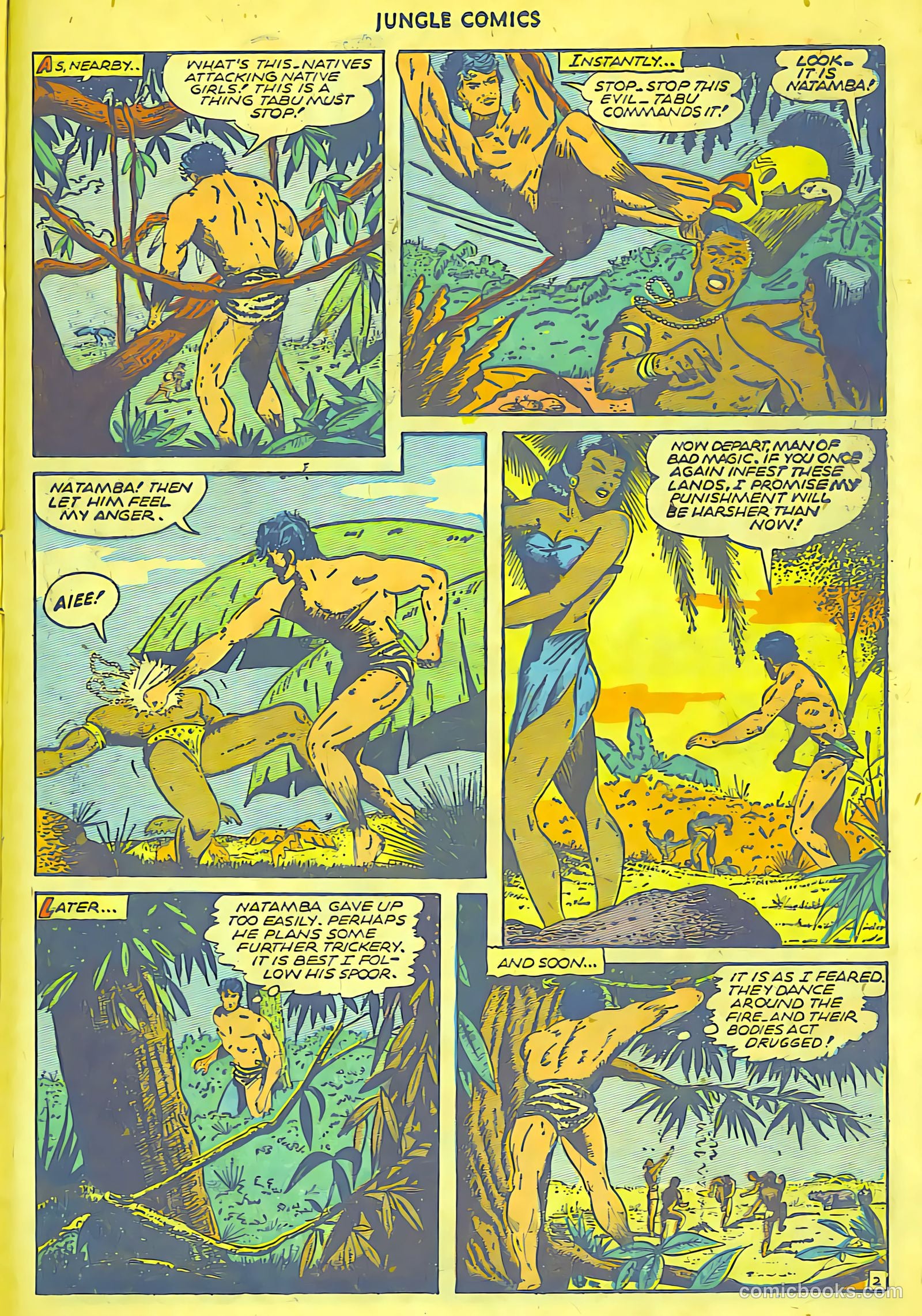 Jungle Comics #71 (1945) — page 25 of 36