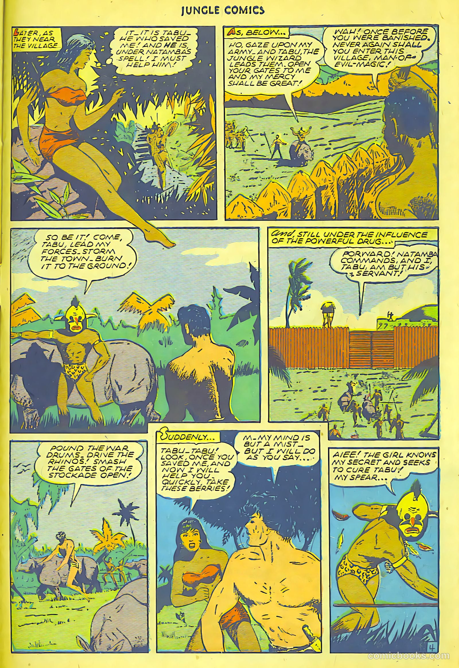 Jungle Comics #71 (1945) — page 27 of 36
