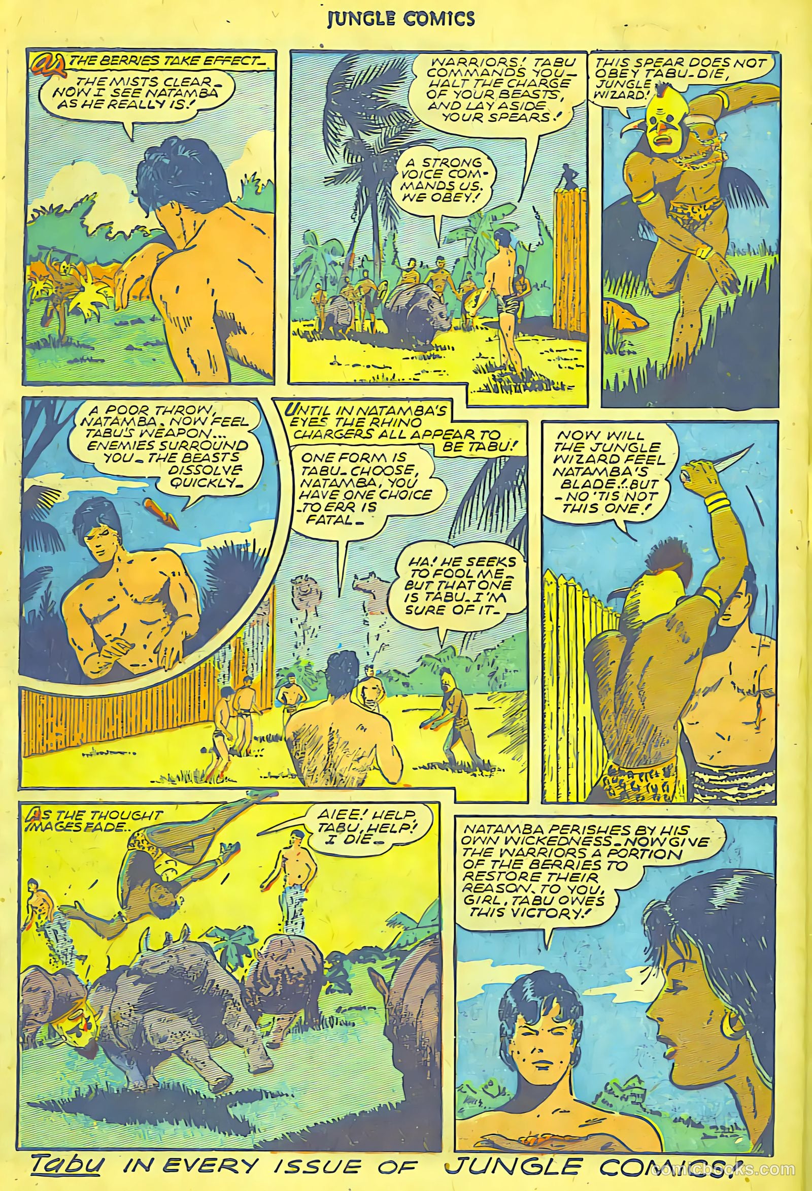 Jungle Comics #71 (1945) — page 28 of 36