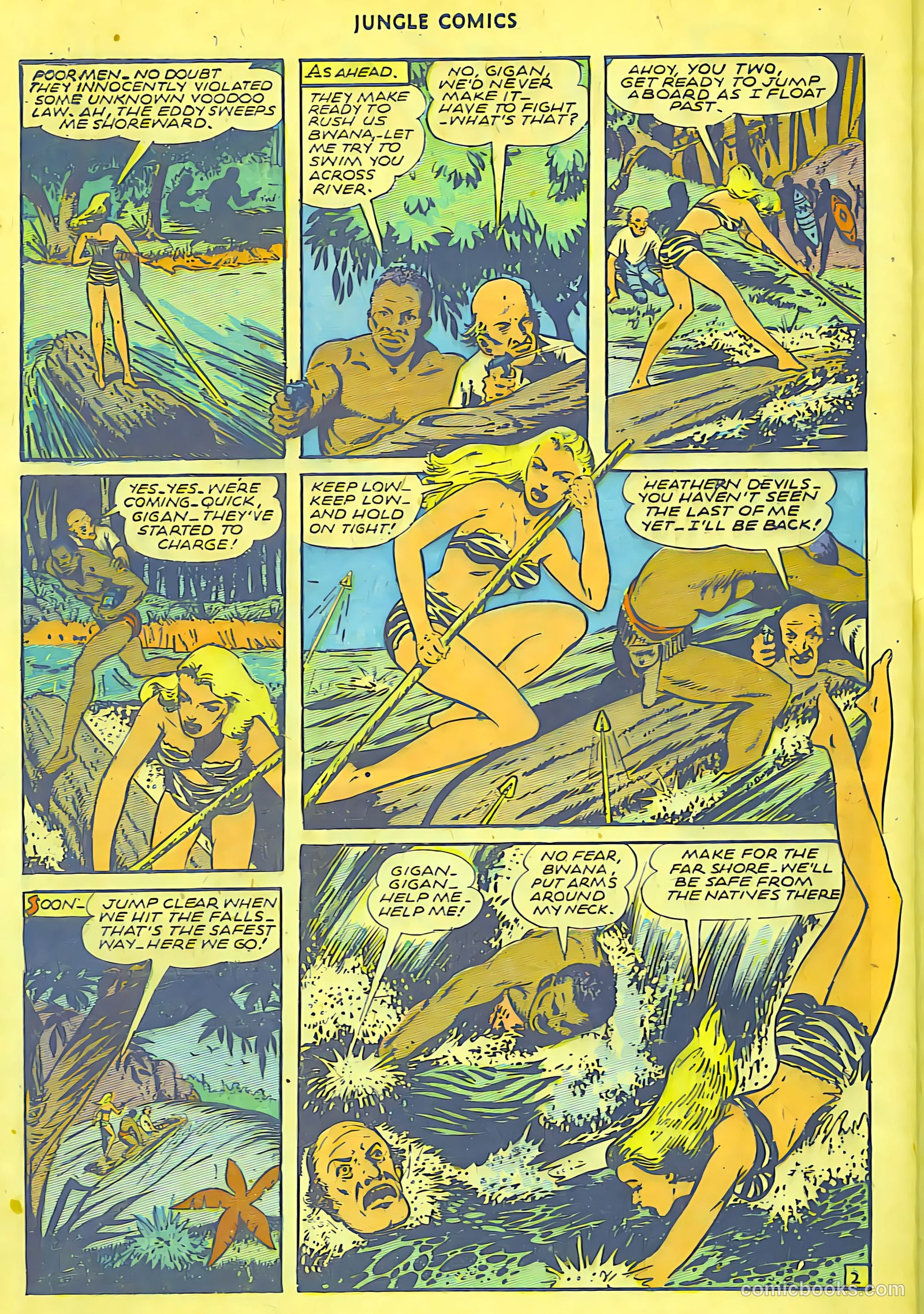 Jungle Comics #71 (1945) — page 30 of 36