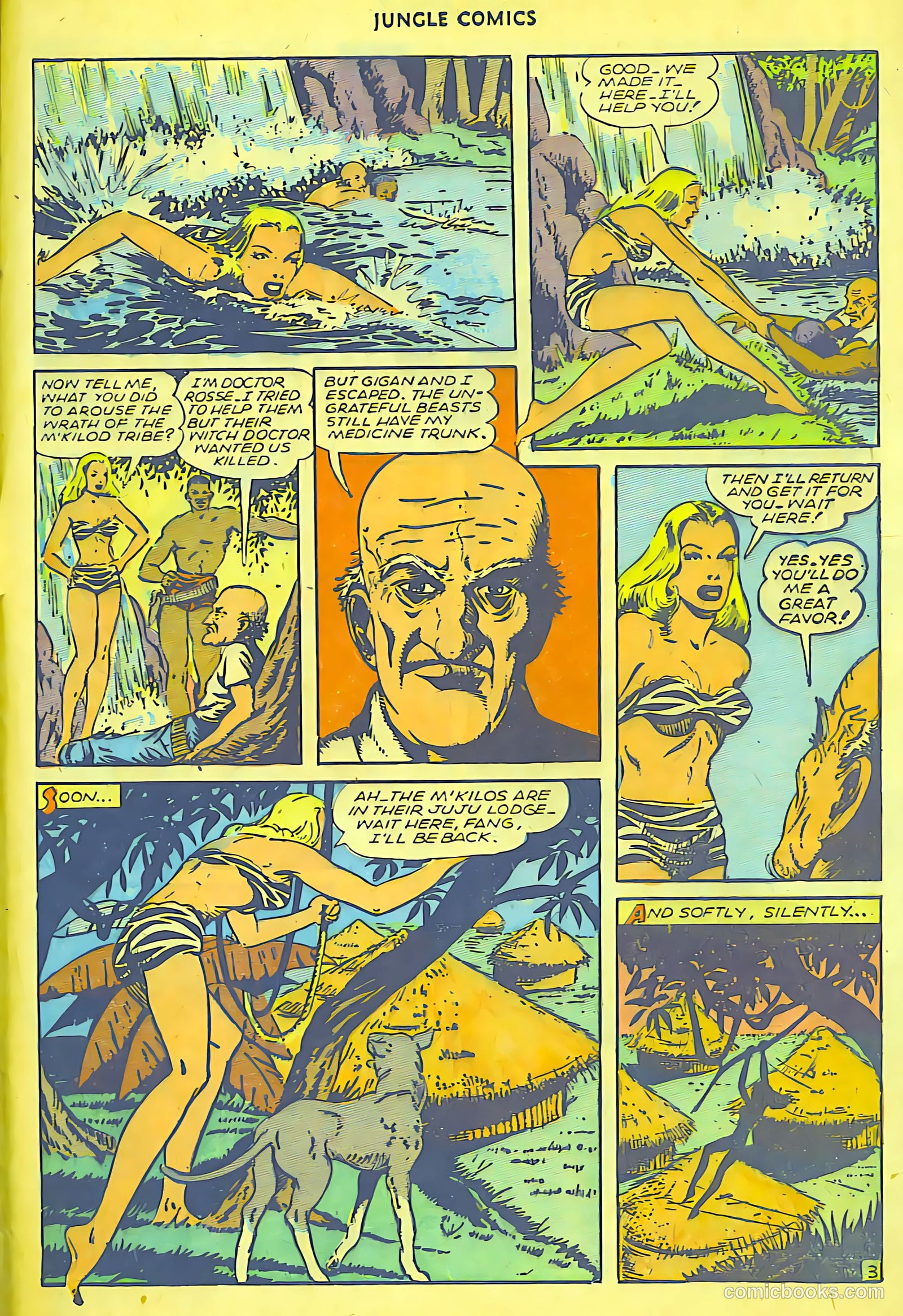Jungle Comics #71 (1945) — page 31 of 36