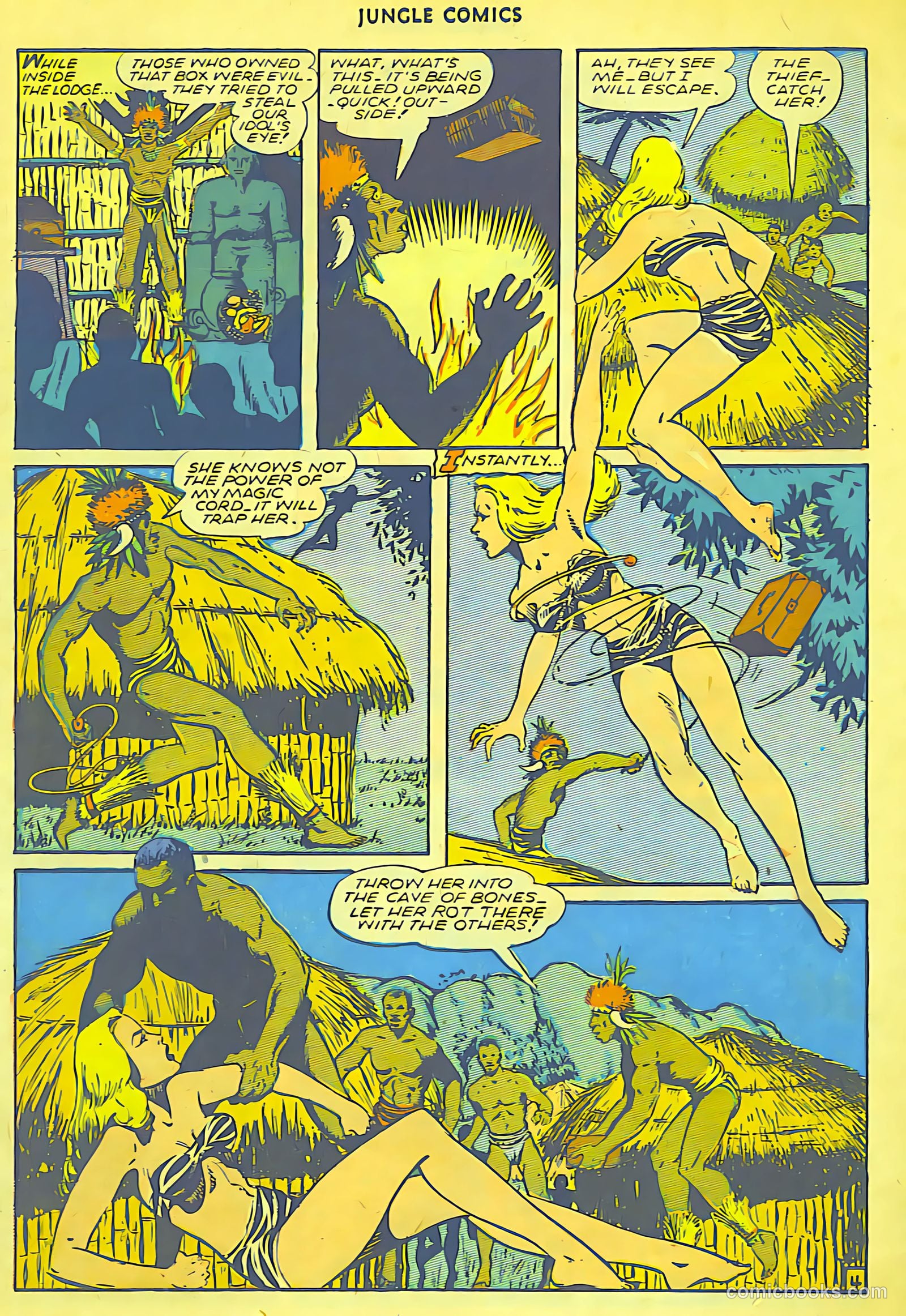 Jungle Comics #71 (1945) — page 32 of 36