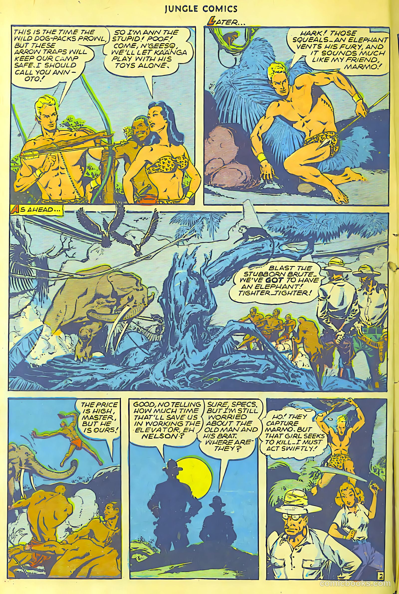 Jungle Comics #72 (1945) — page 4 of 36