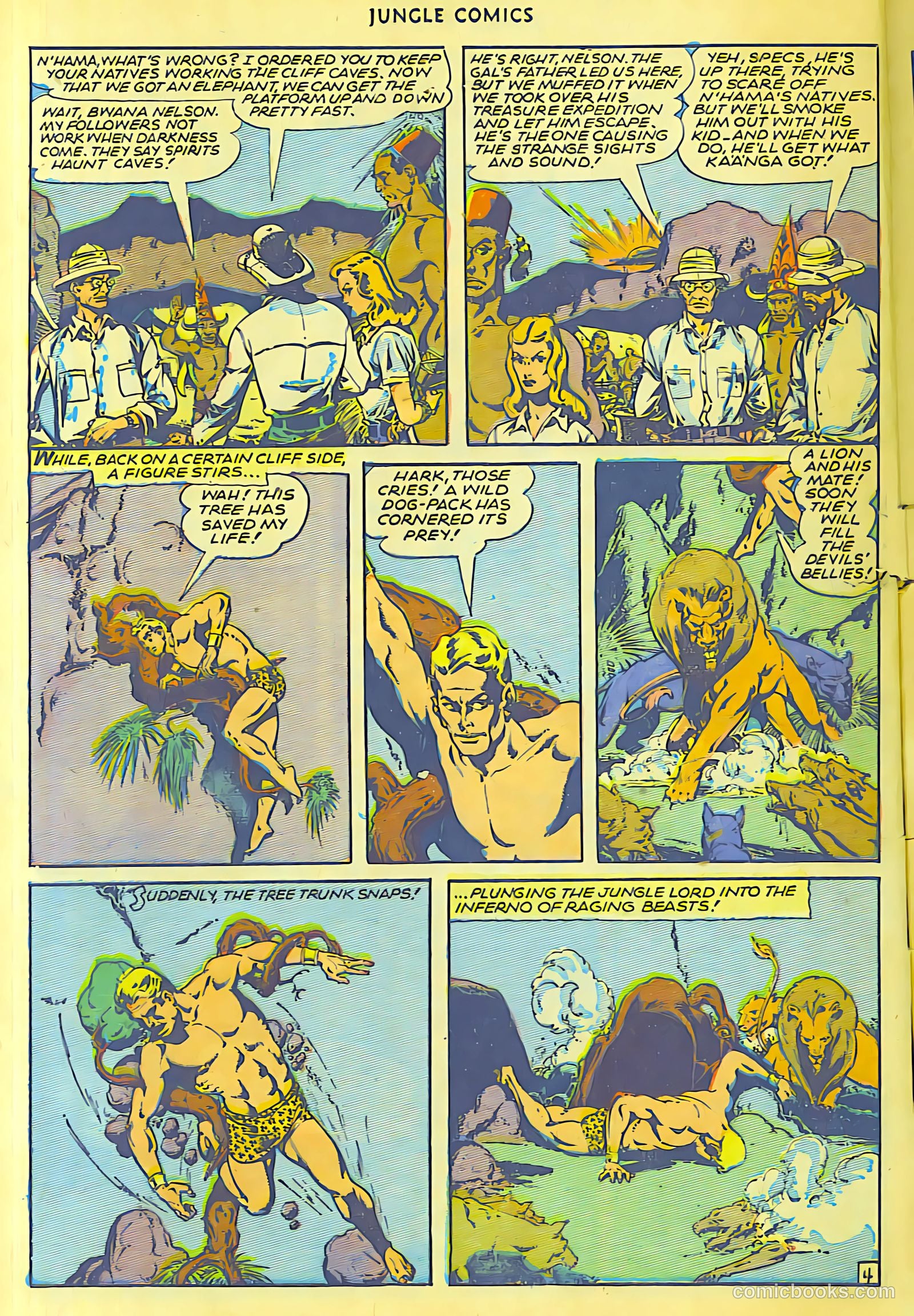 Jungle Comics #72 (1945) — page 6 of 36