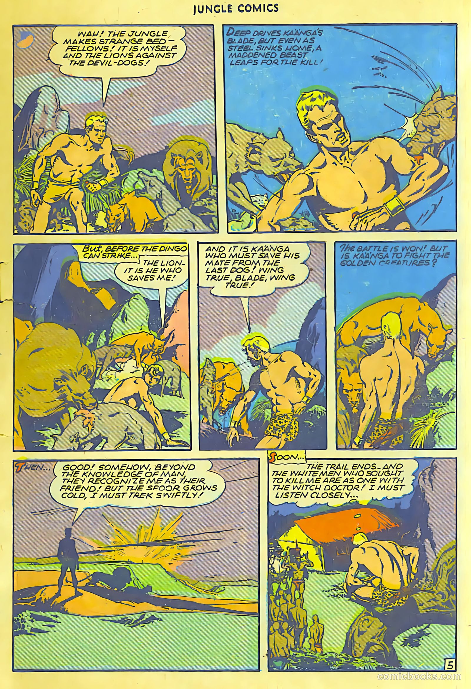 Jungle Comics #72 (1945) — page 7 of 36