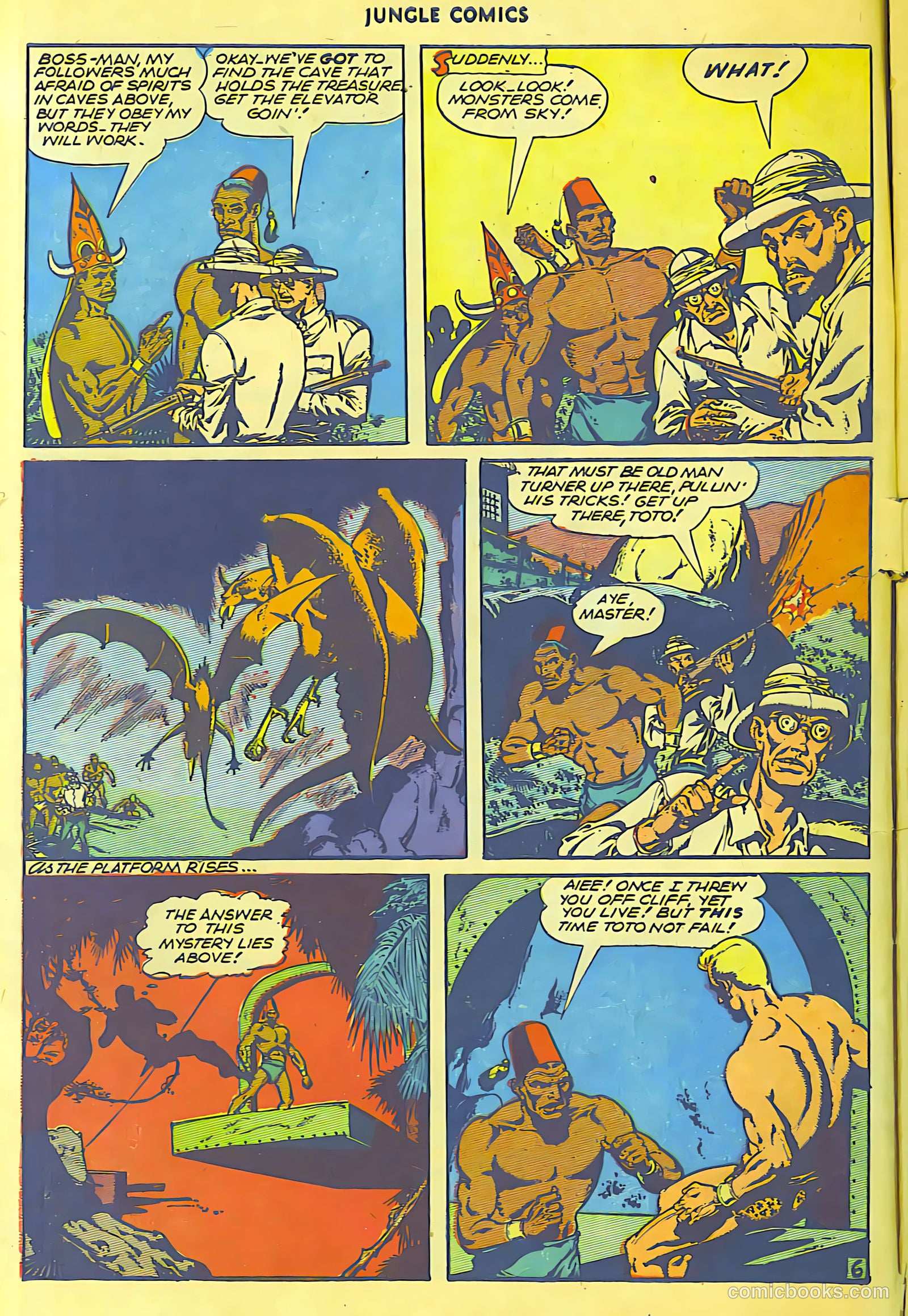 Jungle Comics #72 (1945) — page 8 of 36