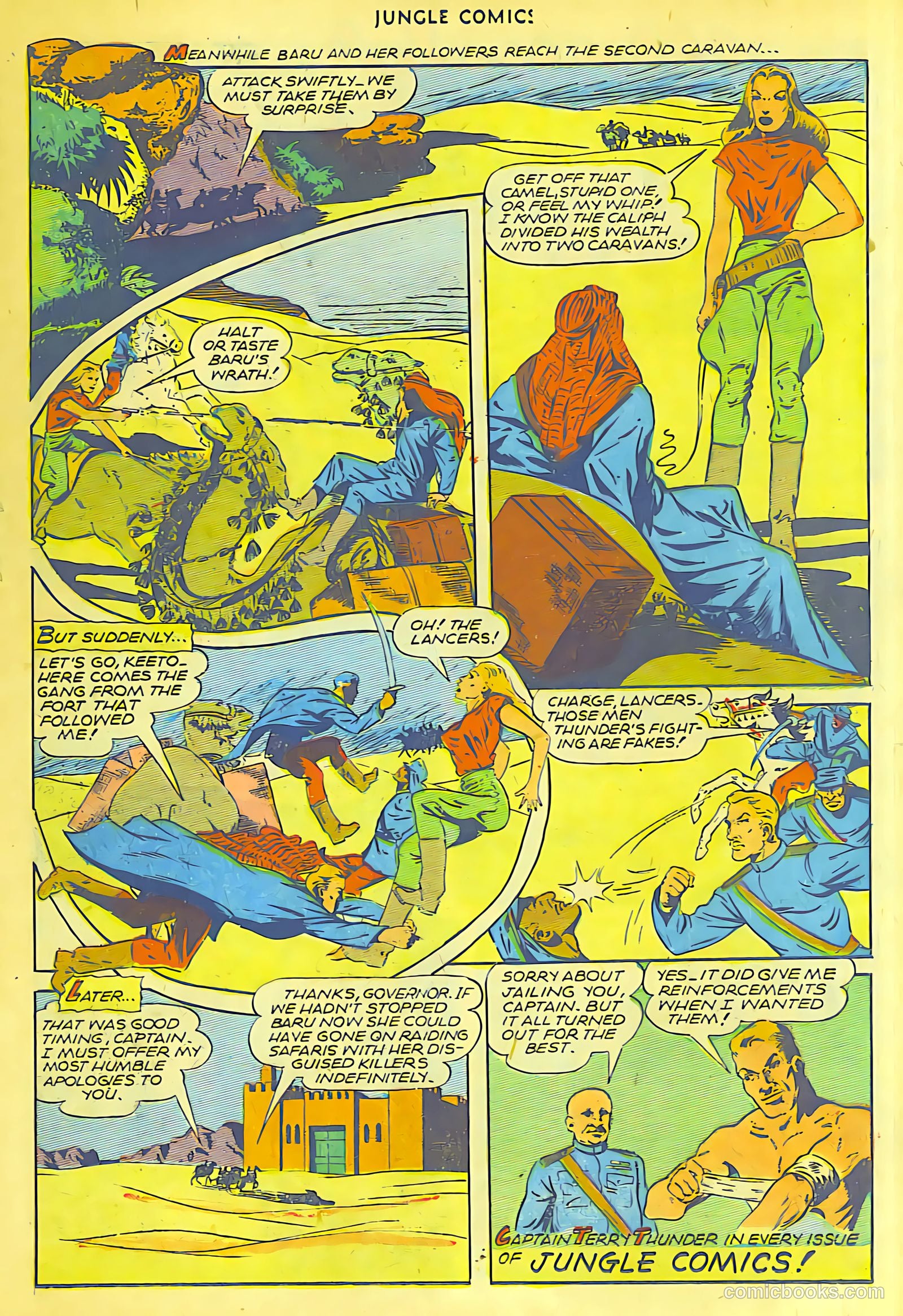 Jungle Comics #72 (1945) — page 17 of 36