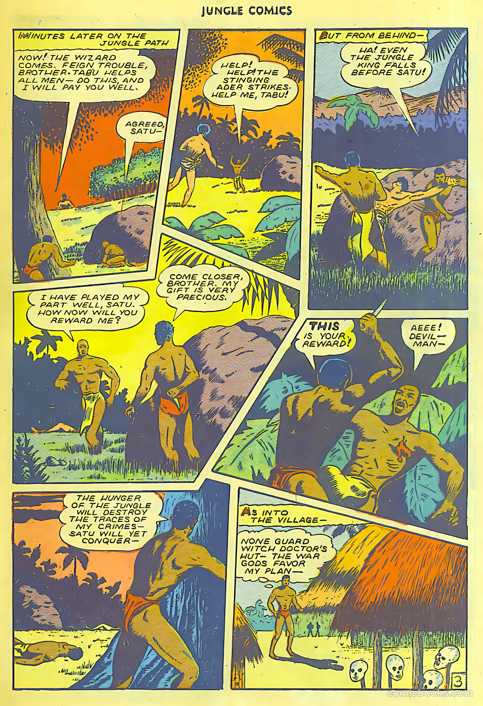 Jungle Comics #72 (1945) — page 27 of 36