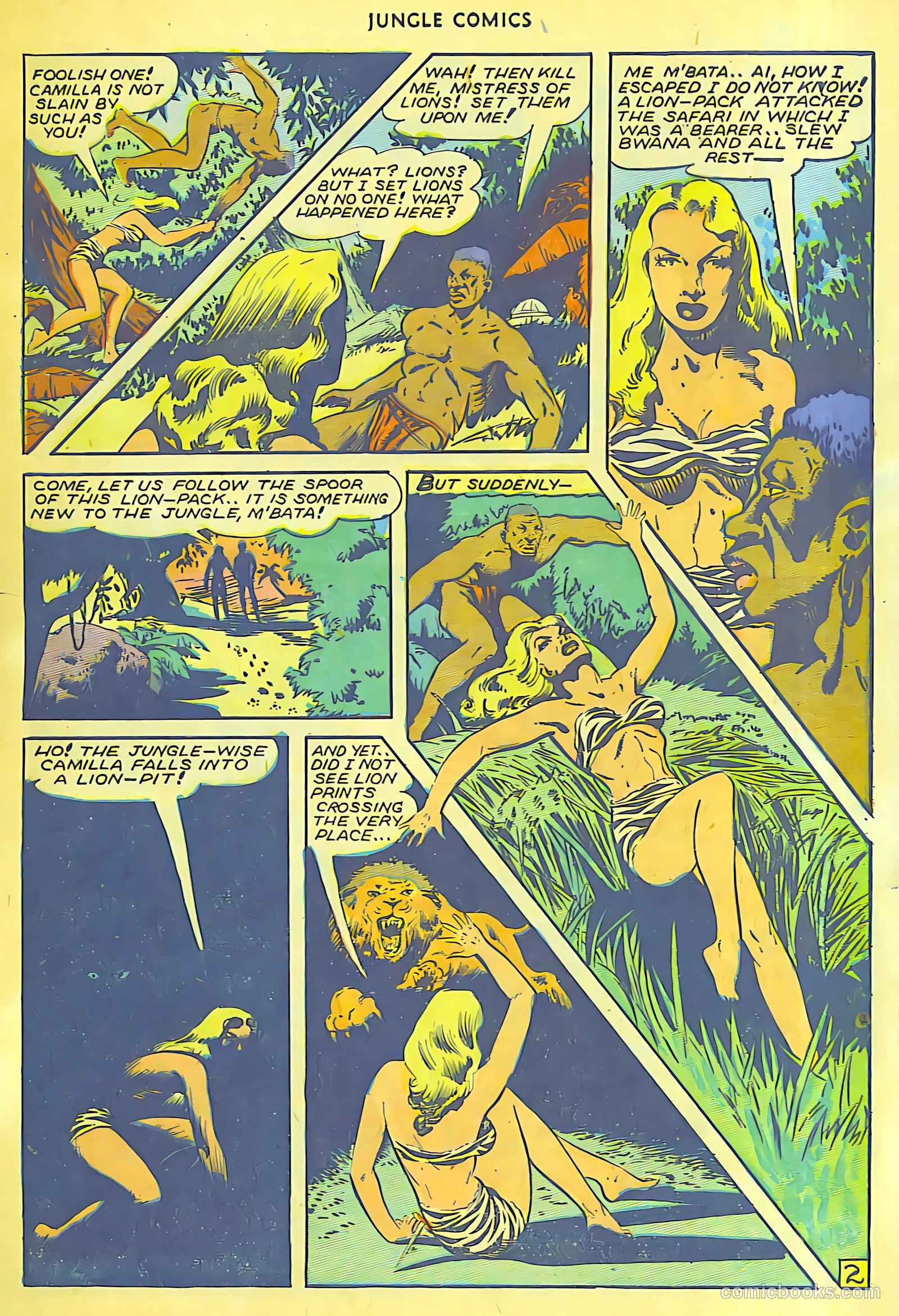 Jungle Comics #72 (1945) — page 31 of 36