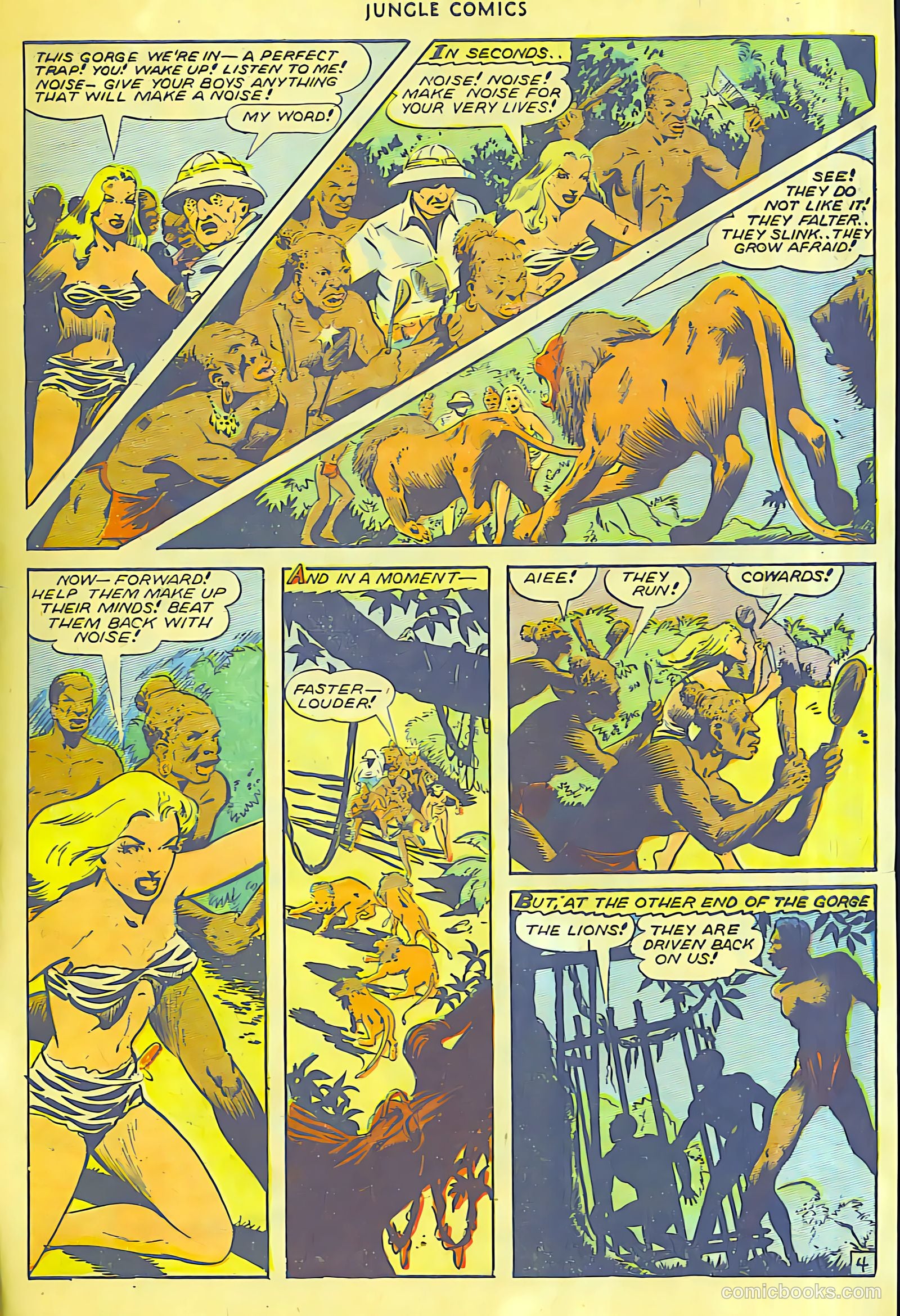 Jungle Comics #72 (1945) — page 33 of 36