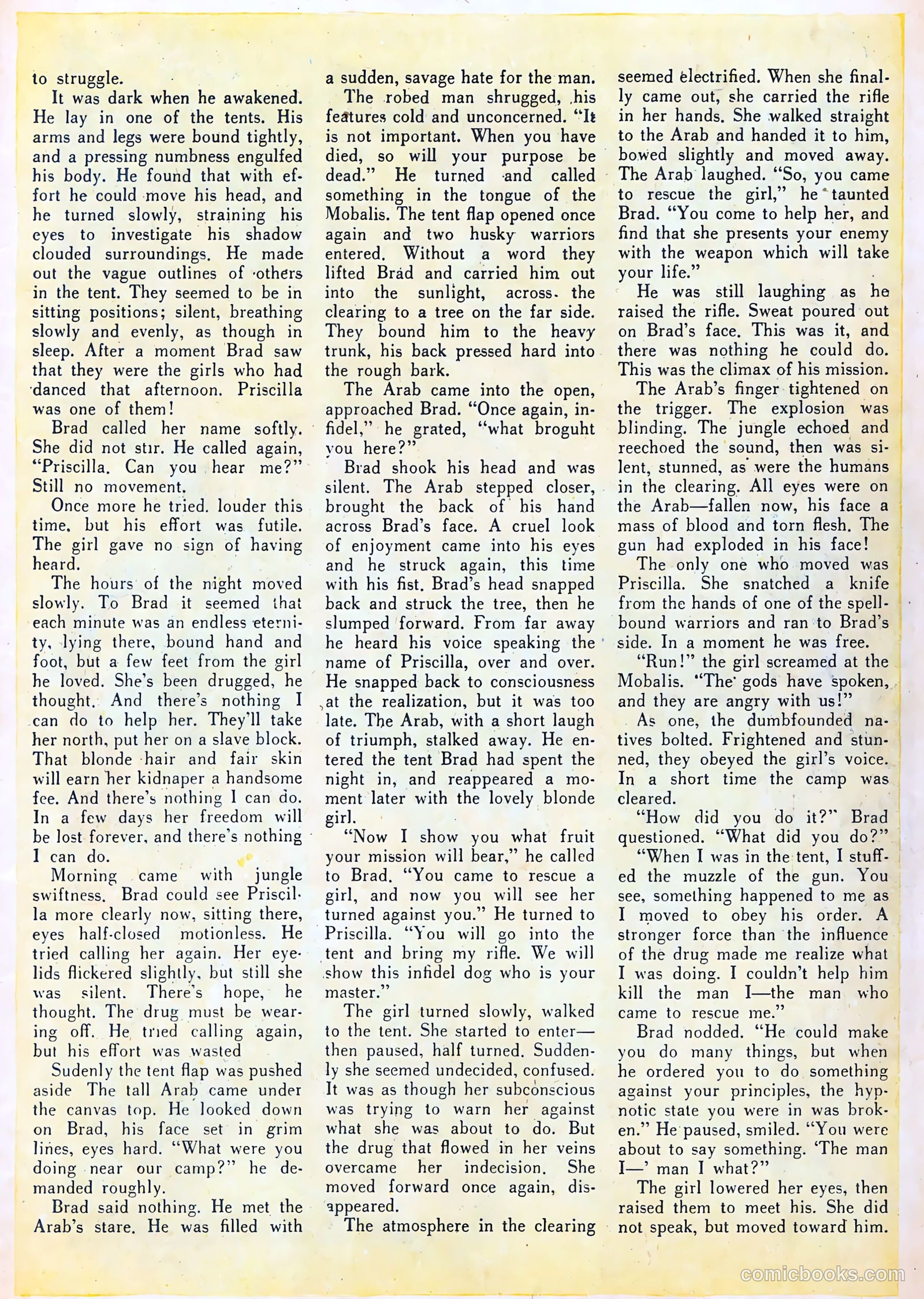 Jungle Comics #72 (1945) — page 35 of 36