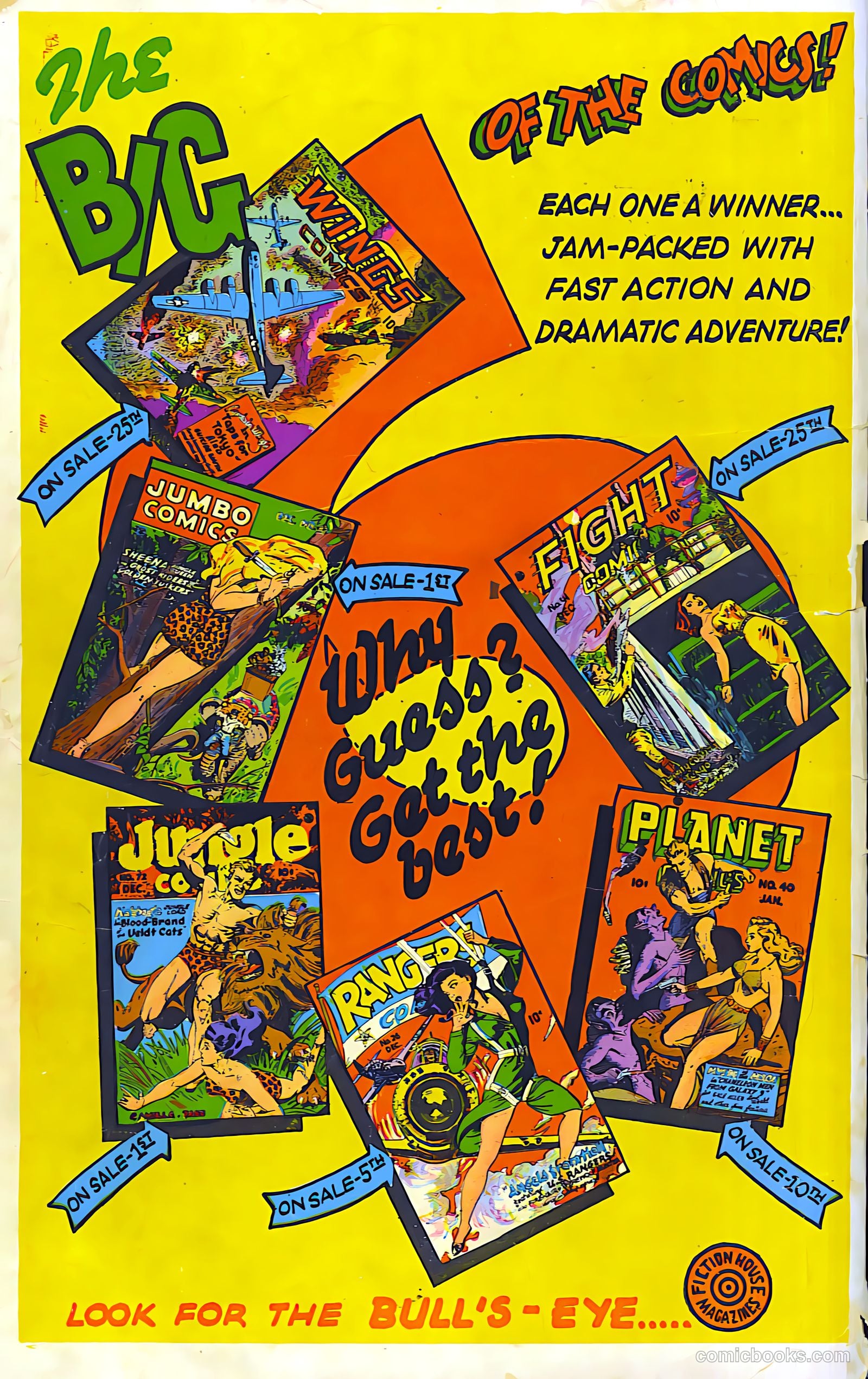 Jungle Comics #72 (1945) — page 36 of 36