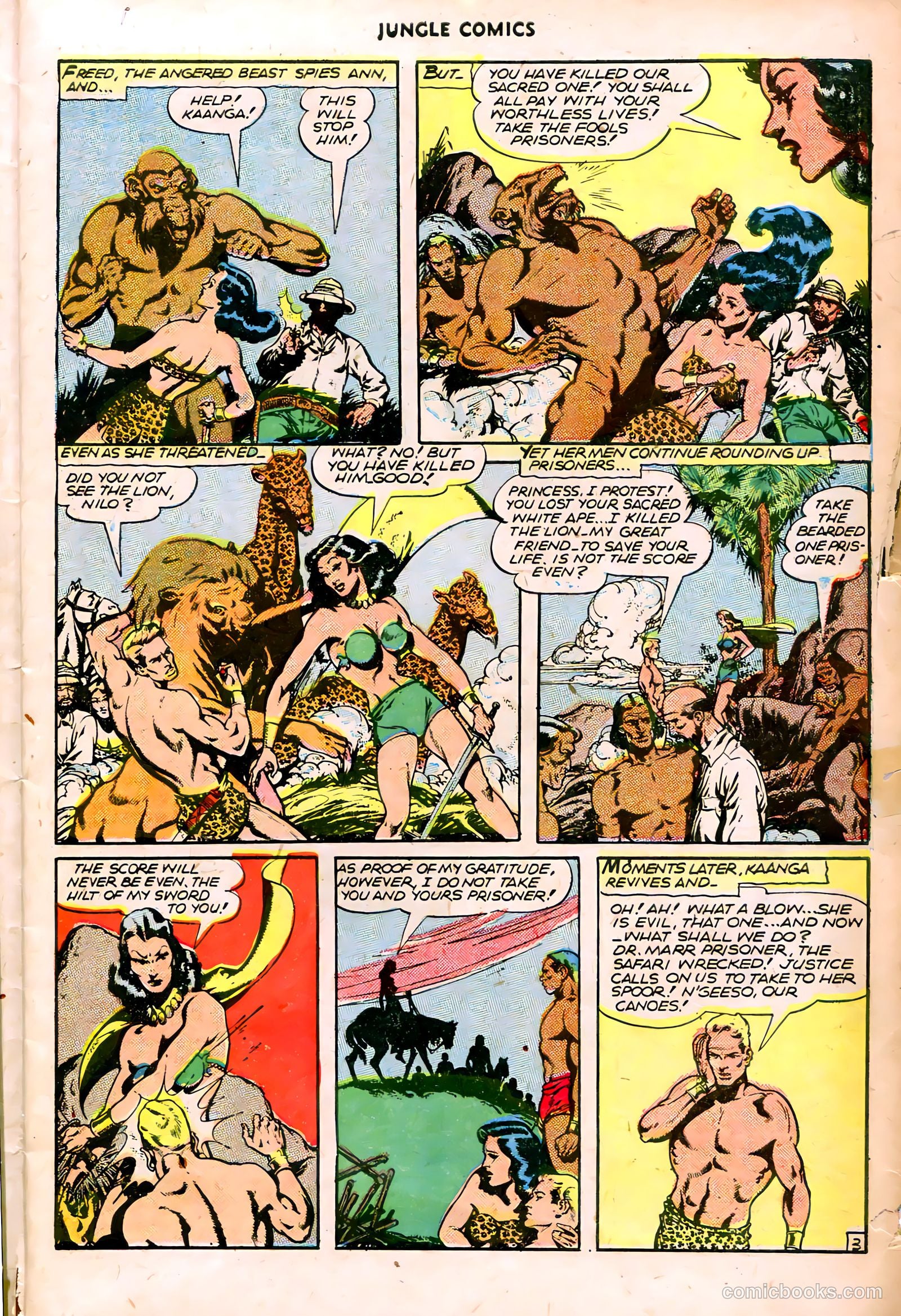 Jungle Comics #73 (1946) — page 5 of 36